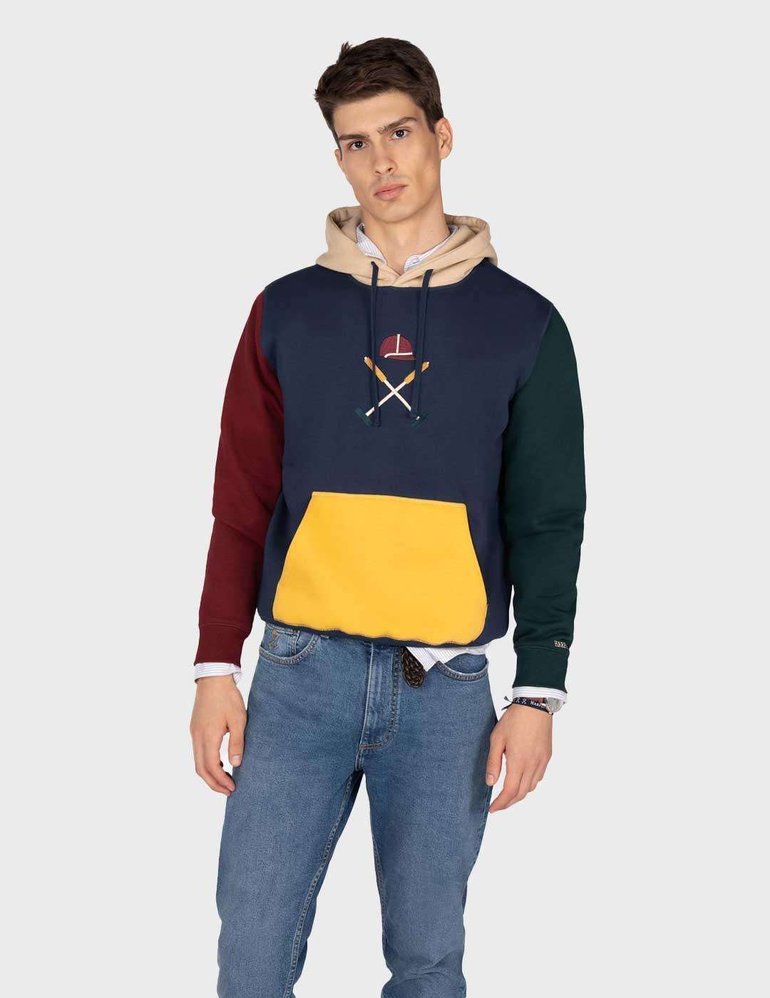 Harper & Neyer Atlantha sudadera azul marino para hombre