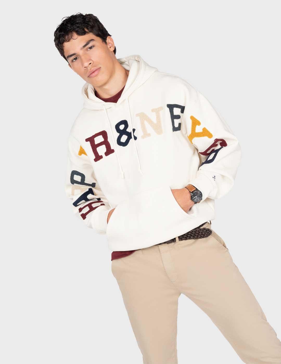 Harper & Neyer New Orleans sudadera beige para hombre