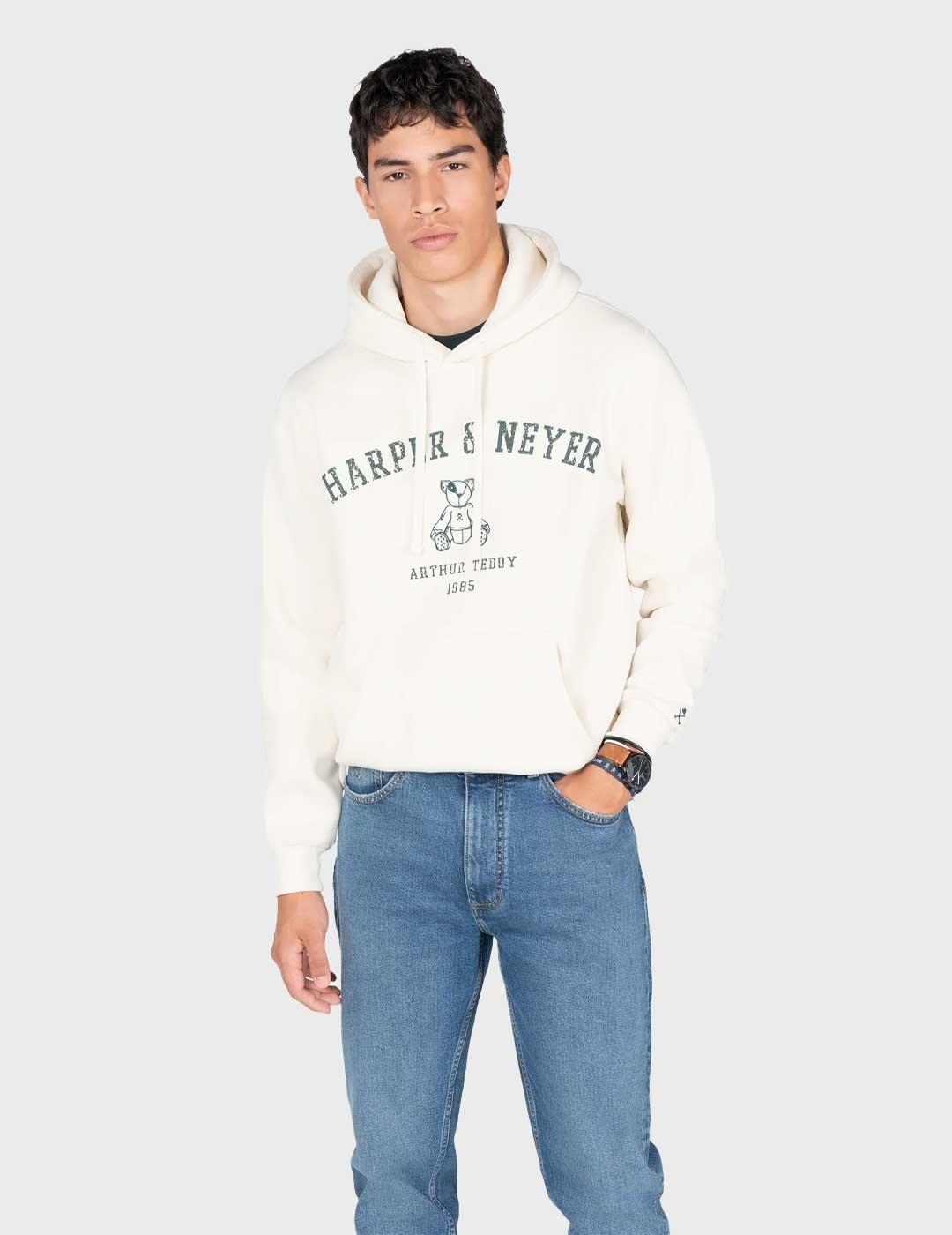 Harper & Neyer Manchester sudadera beige para hombre