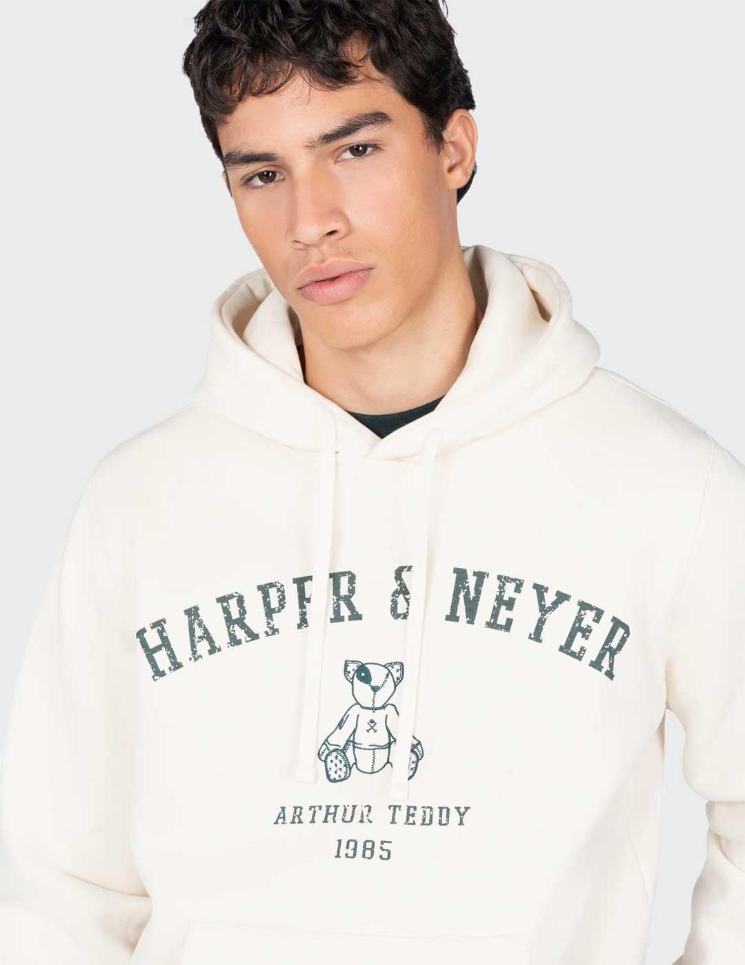 Harper & Neyer Manchester sudadera beige para hombre