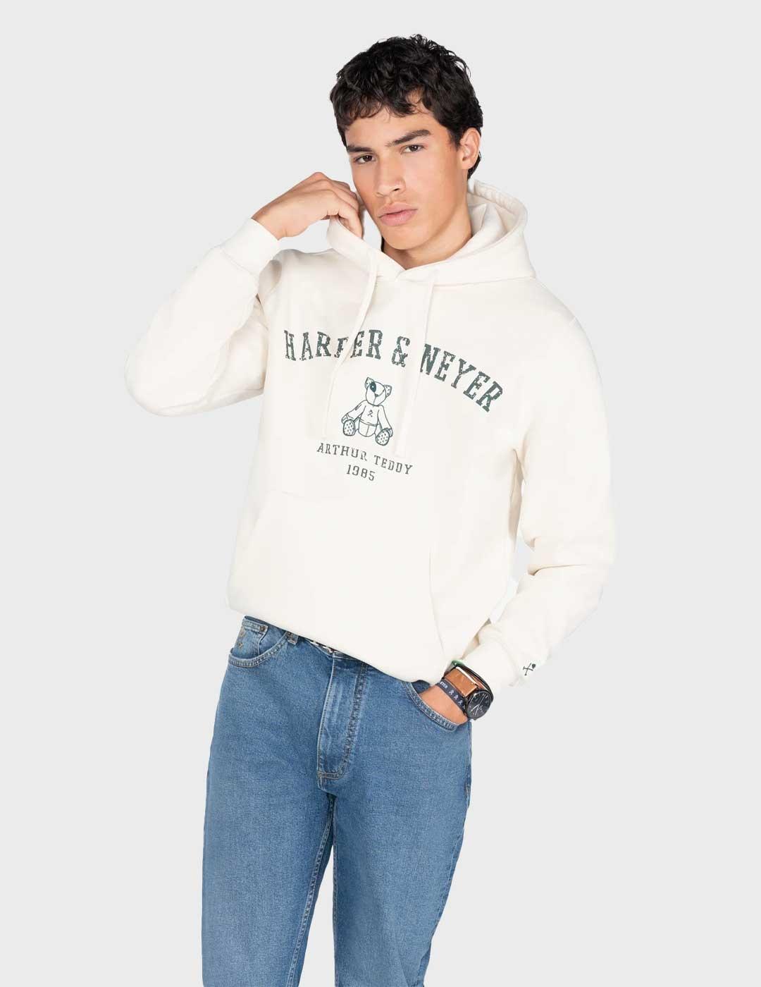 Harper & Neyer Manchester sudadera beige para hombre