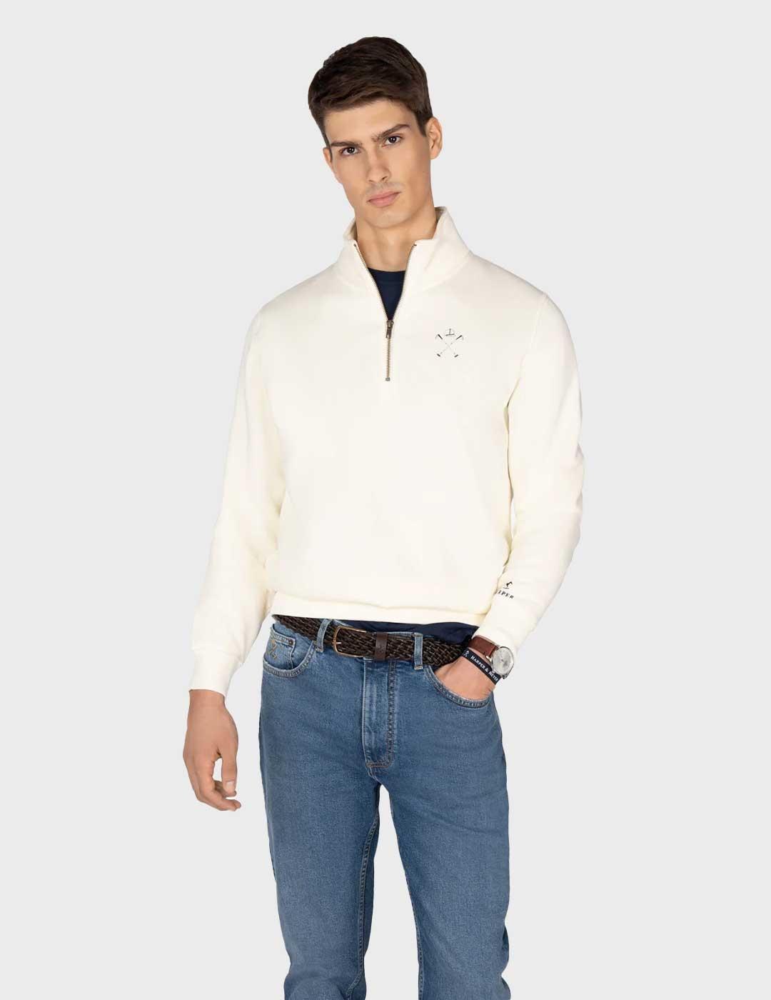 Harper Golden State sudadera beige para hombre