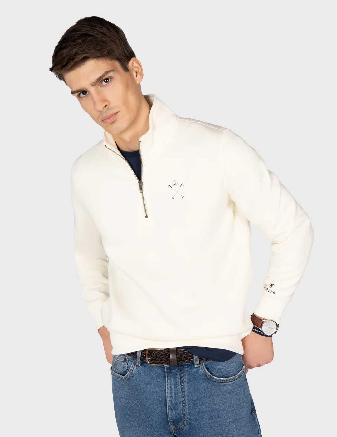 Harper Golden State sudadera beige para hombre