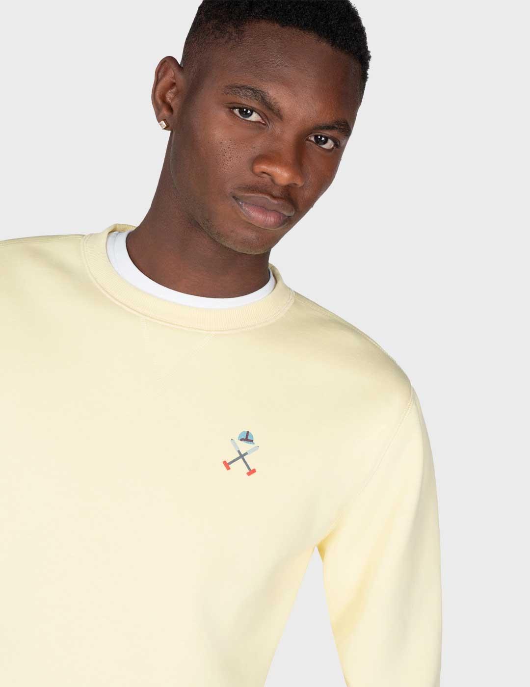 Harper & Neyer Glacier sudadera amarilla para hombre