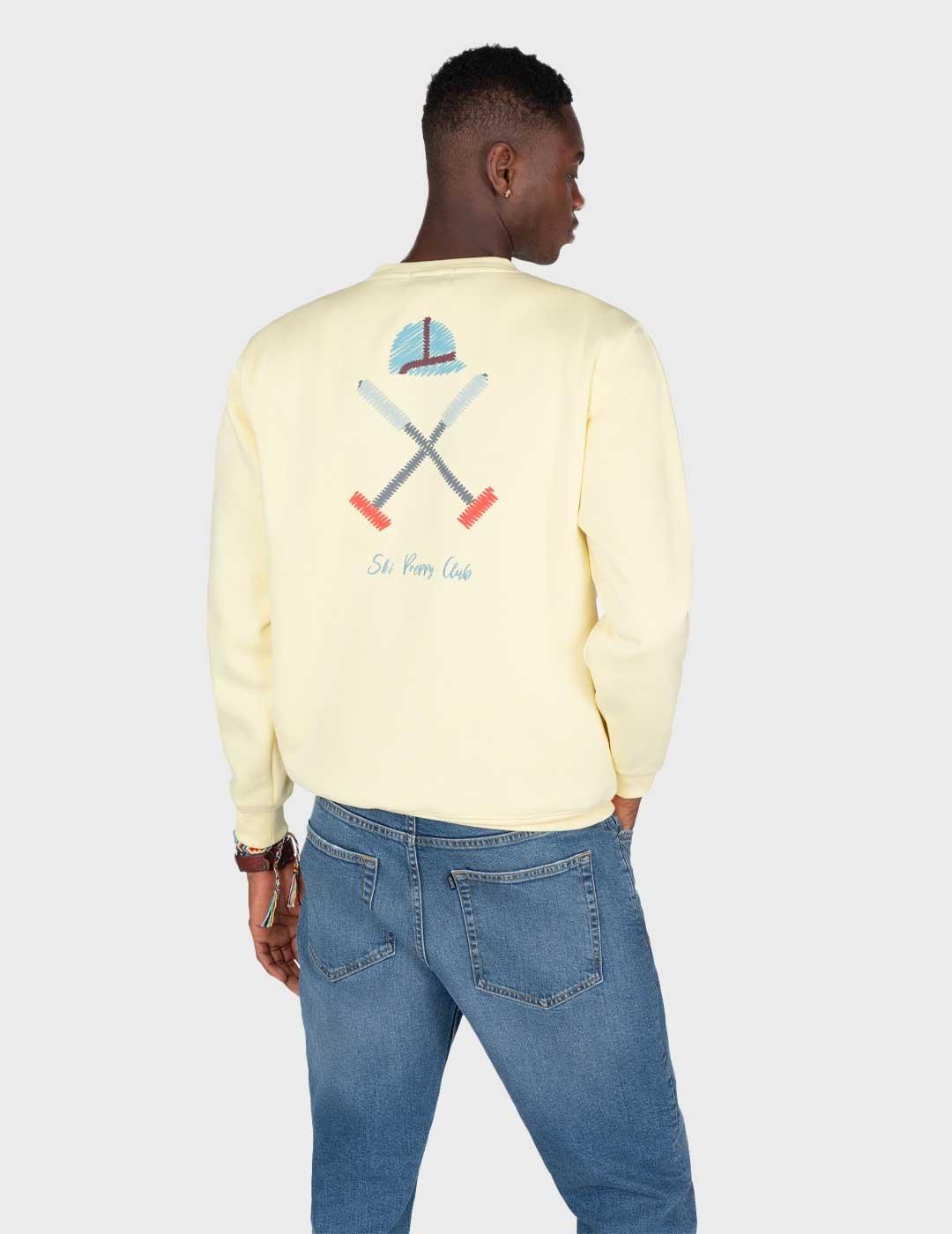 Harper & Neyer Glacier sudadera amarilla para hombre