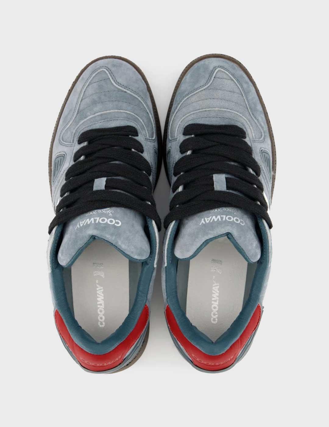 Coolway Goal Edge zapatilla azul para hombre