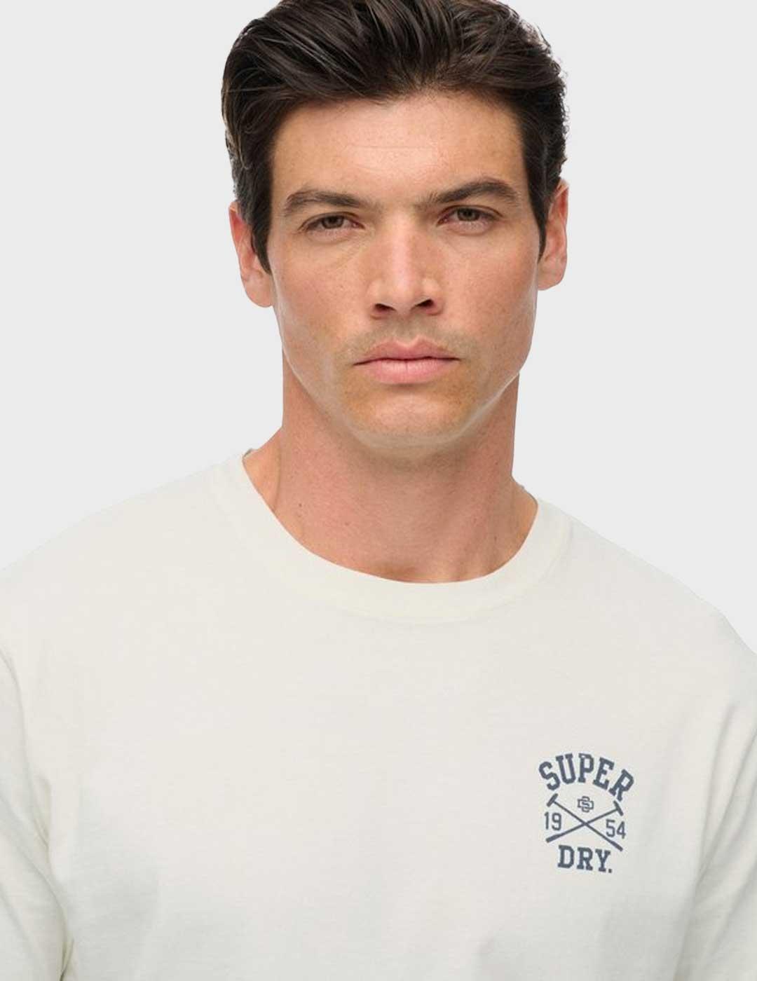 Superdry Athletic Club camiseta blanca para hombre