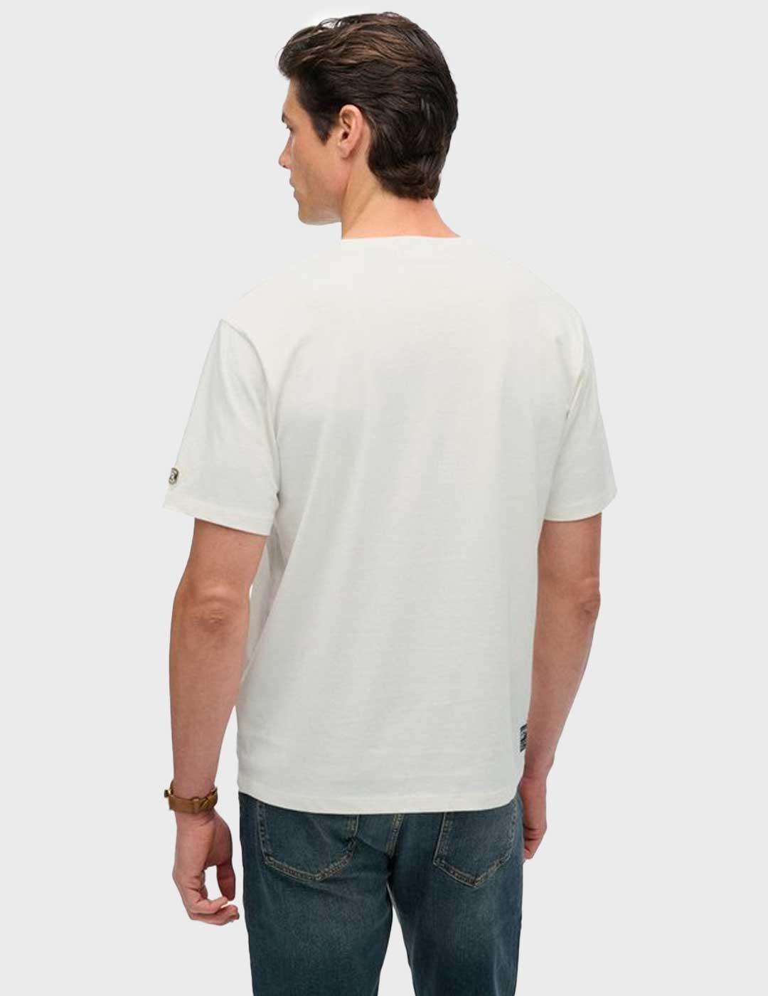 Superdry Athletic Club camiseta blanca para hombre