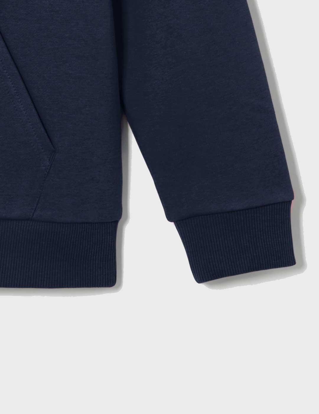 Ellesse Otternere sudadera azul marino para niño y niña