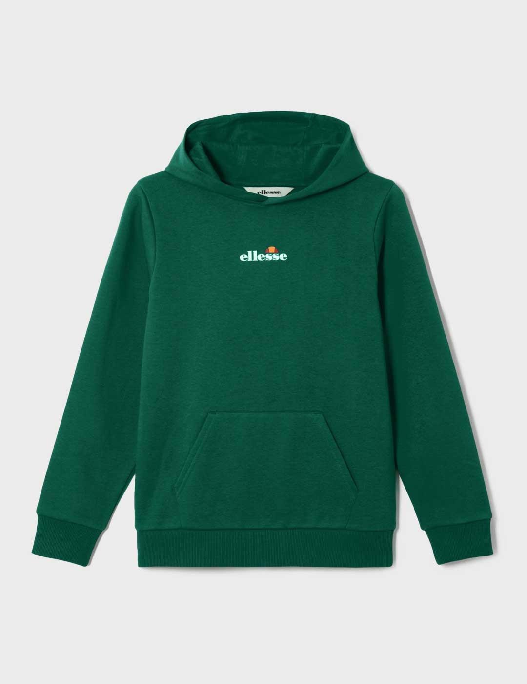 Ellesse Otternere sudadera verde para niño y niña
