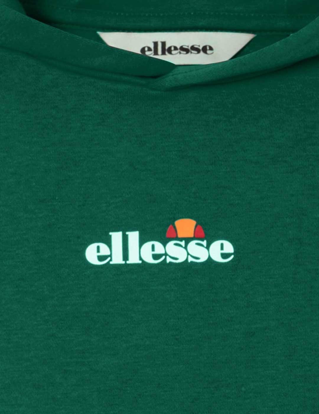 Ellesse Otternere sudadera verde para niño y niña