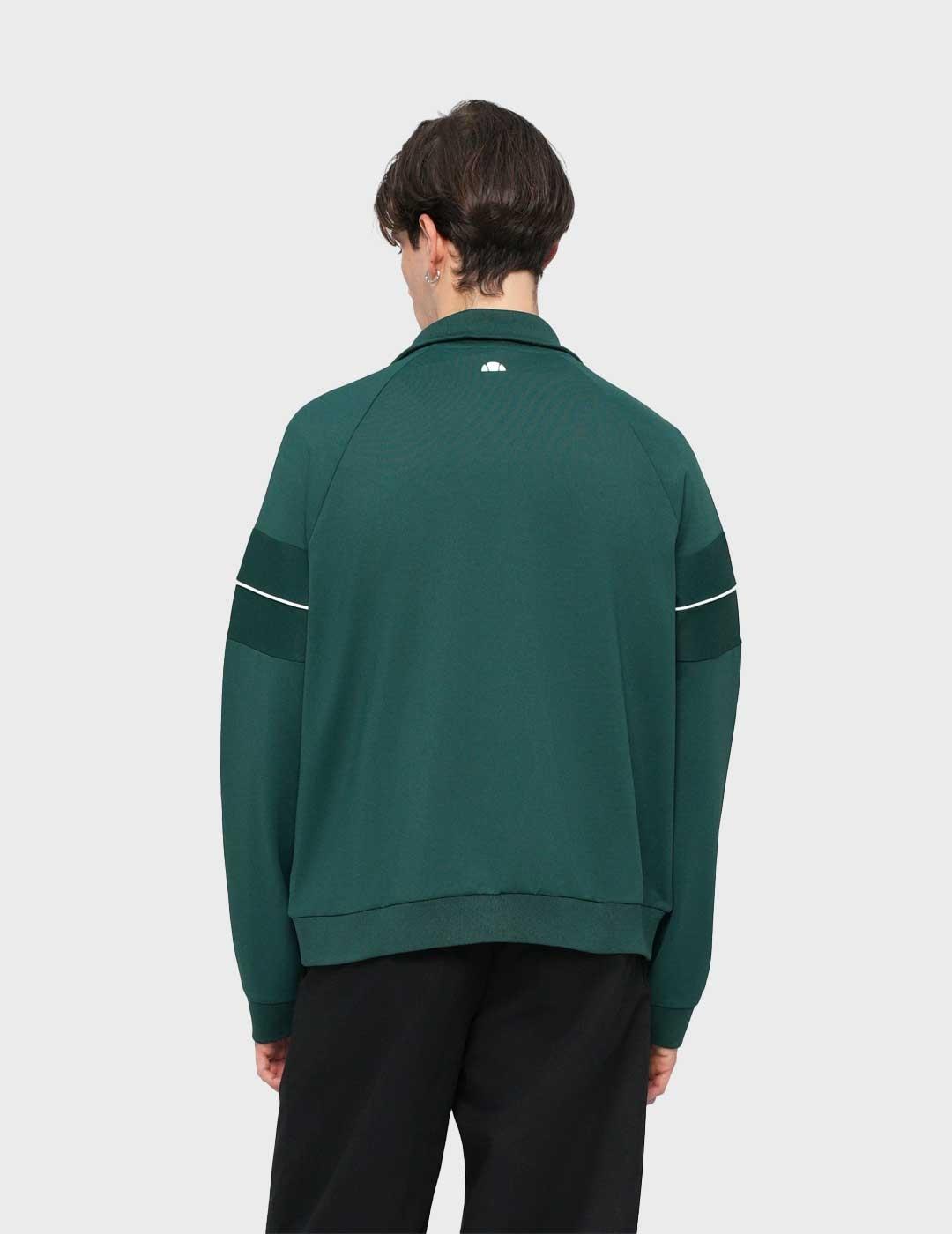 Ellesse Carey Track Top sudadera verde para hombre