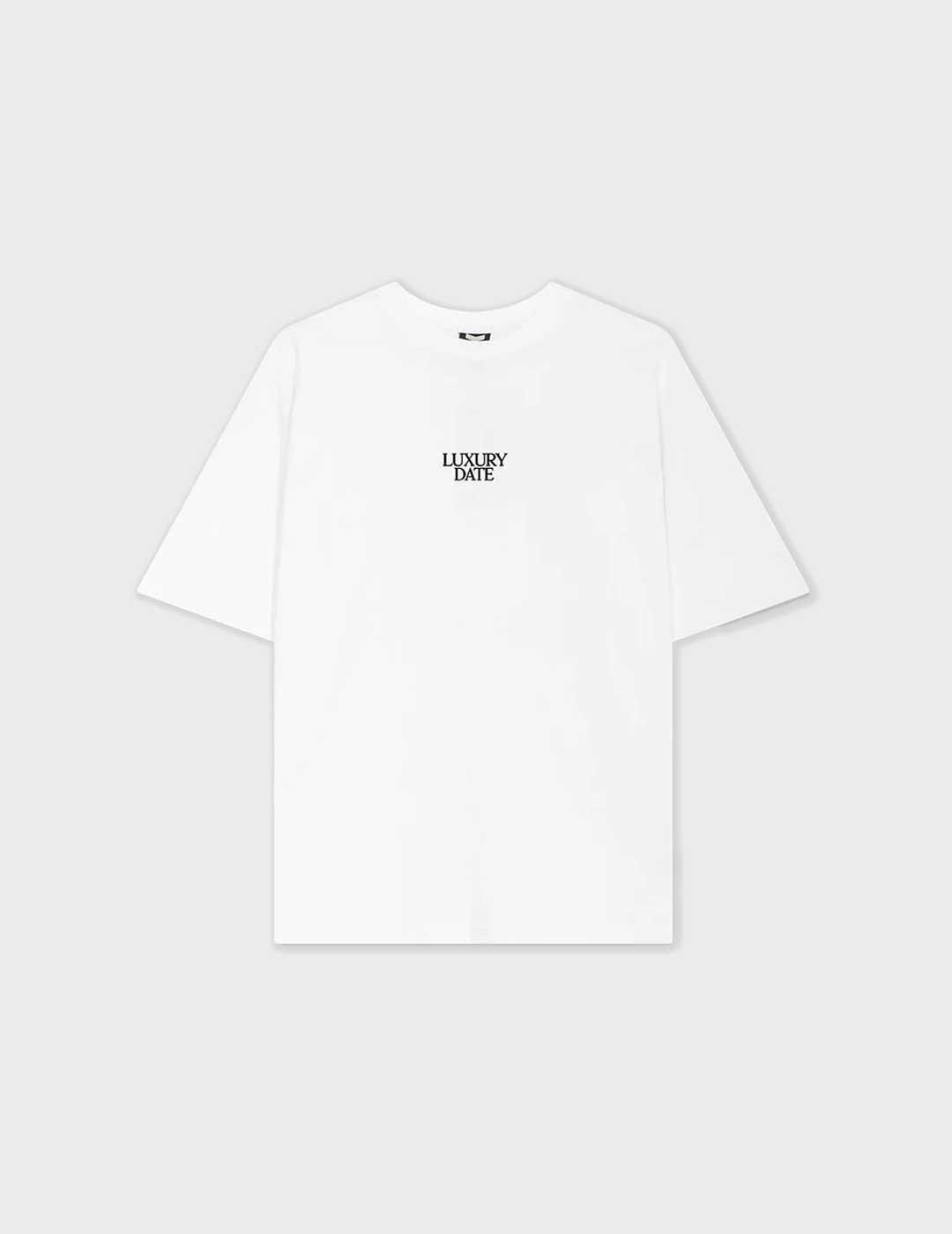 Kaotiko Luxury Date camiseta blanca para hombre y mujer