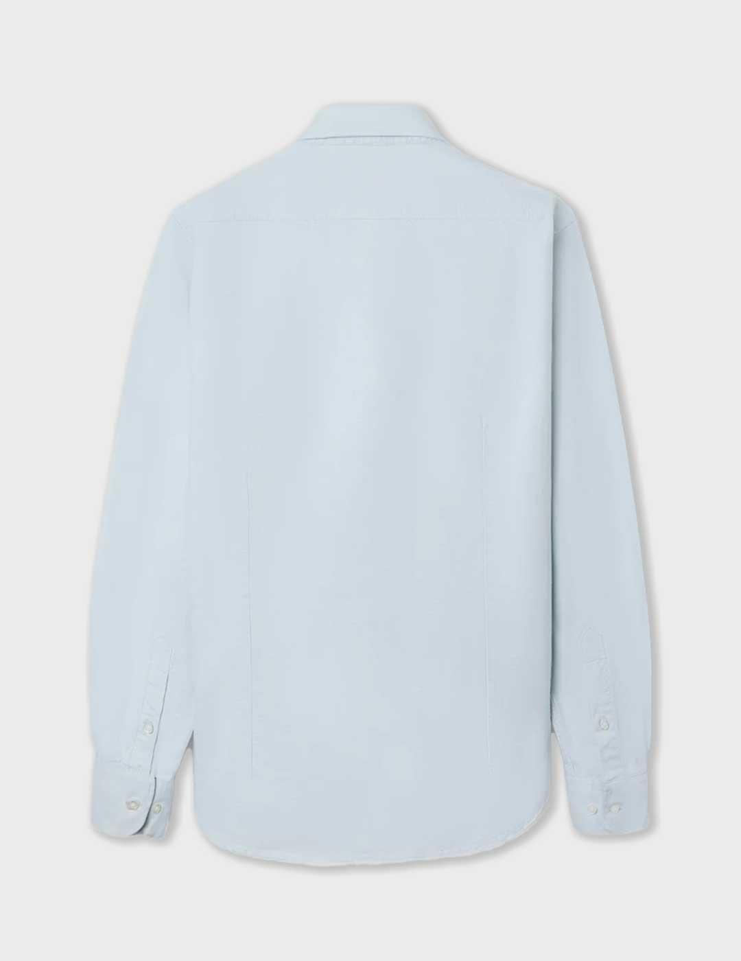 Silbon Sport Oxford Raqueta camisa verde para hombre