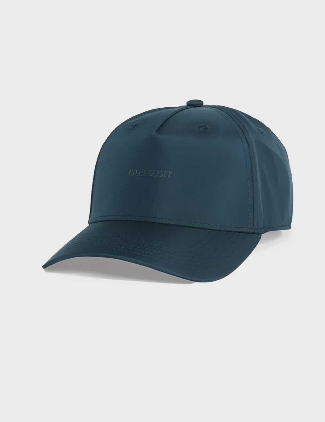 Lyle & Scott Shell Fabric gorra beige para hombre y mujer