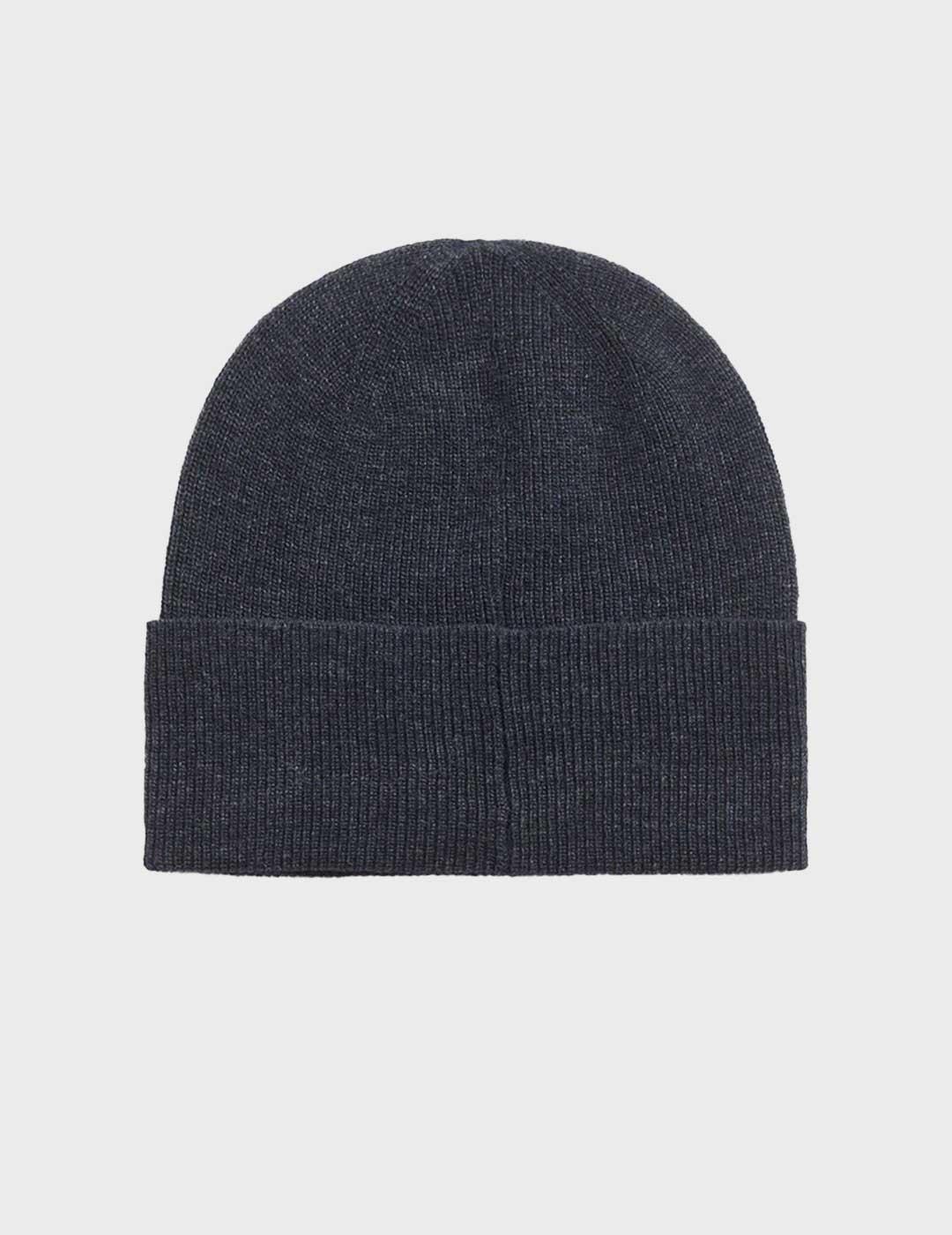 Lyle & Scott Lambswool Blend gorro azul marino para hombre