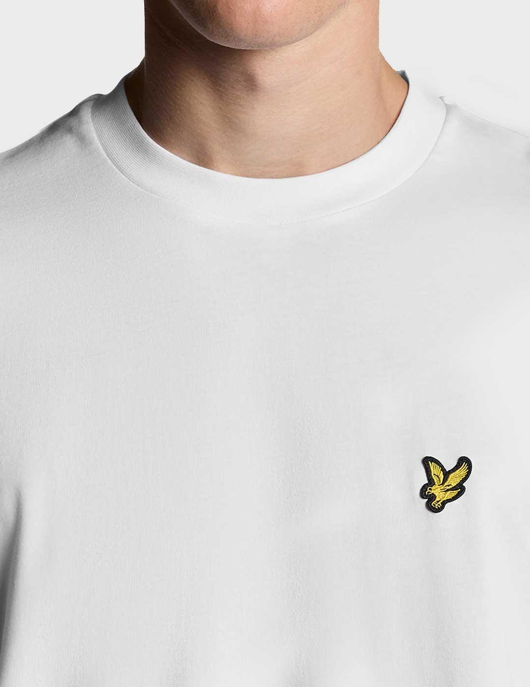 Lyle & Scott Oversize camiseta blanca para hombre