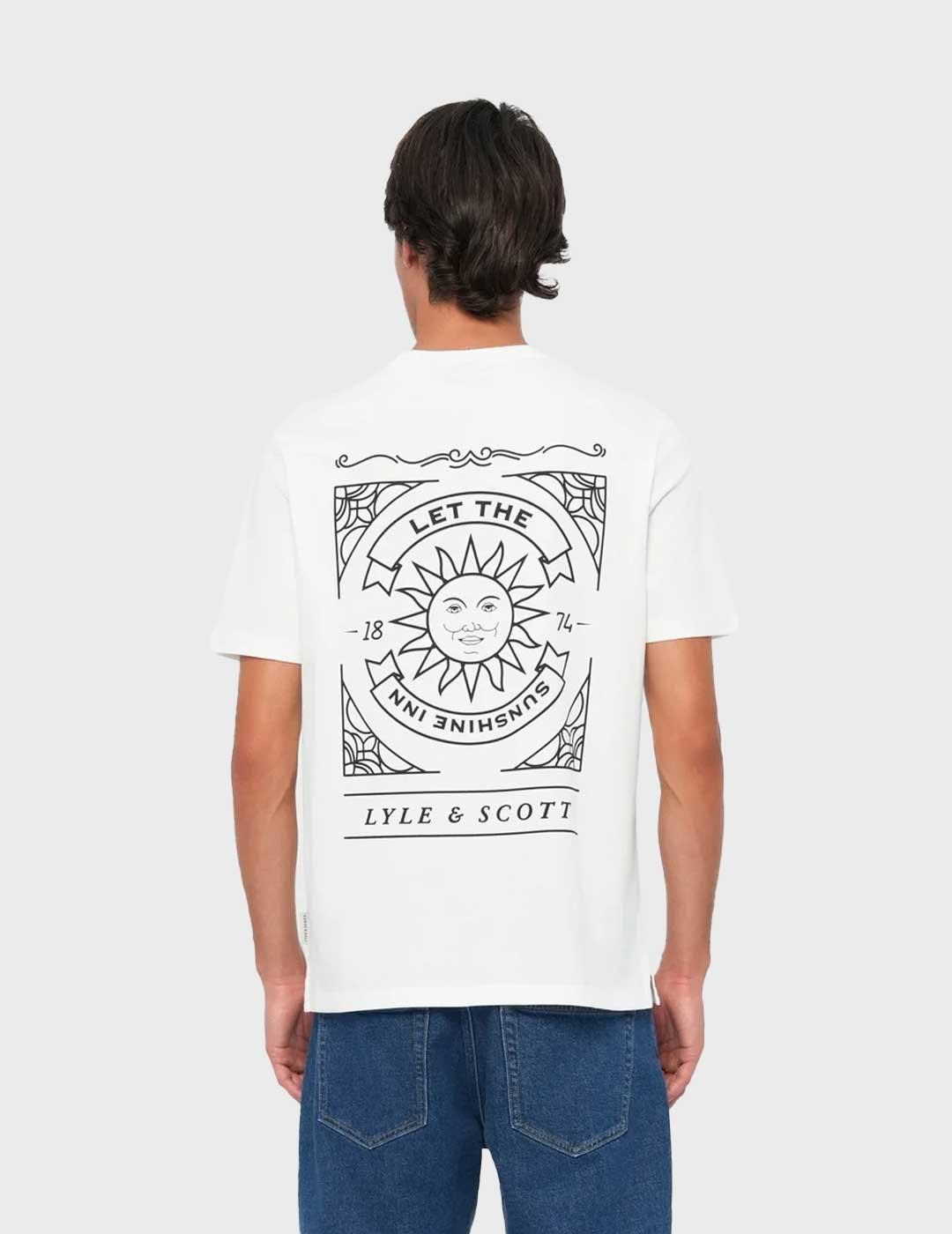 Lyle & Scott Sunshine Inn camiseta blanca para hombre