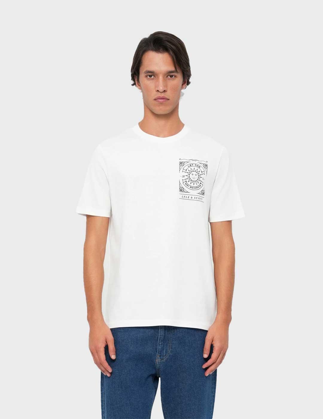 Lyle & Scott Sunshine Inn camiseta blanca para hombre
