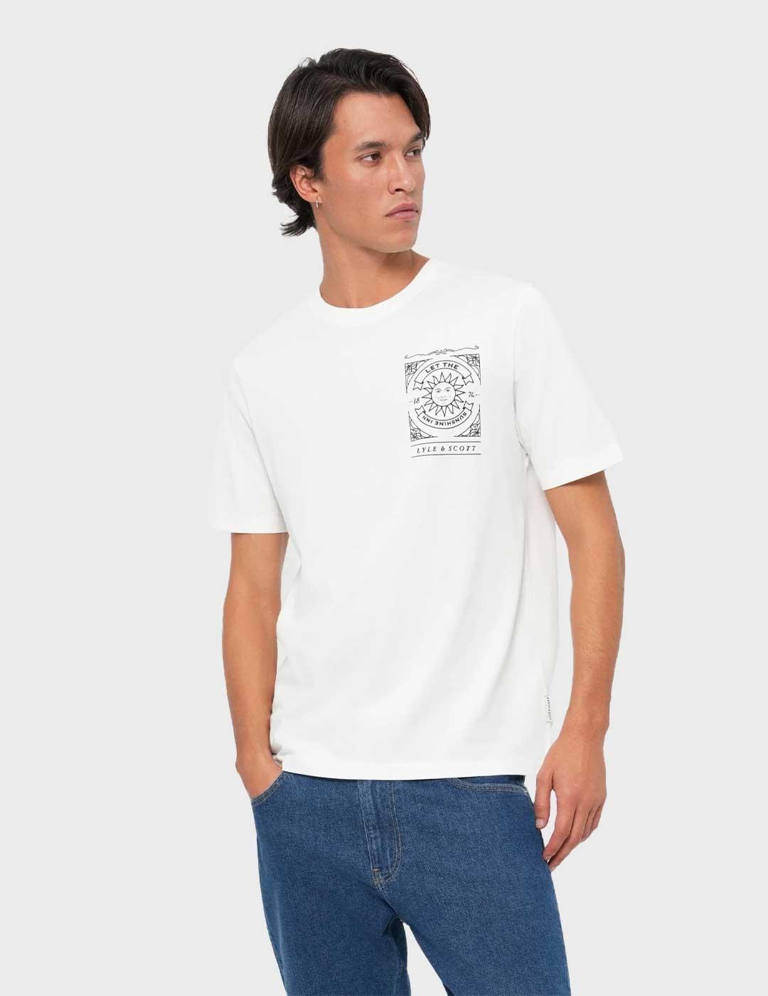 Lyle & Scott Sunshine Inn camiseta blanca para hombre