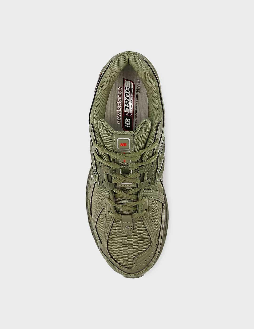 New Balance 1906 waterproof zapatilla verde para hombre