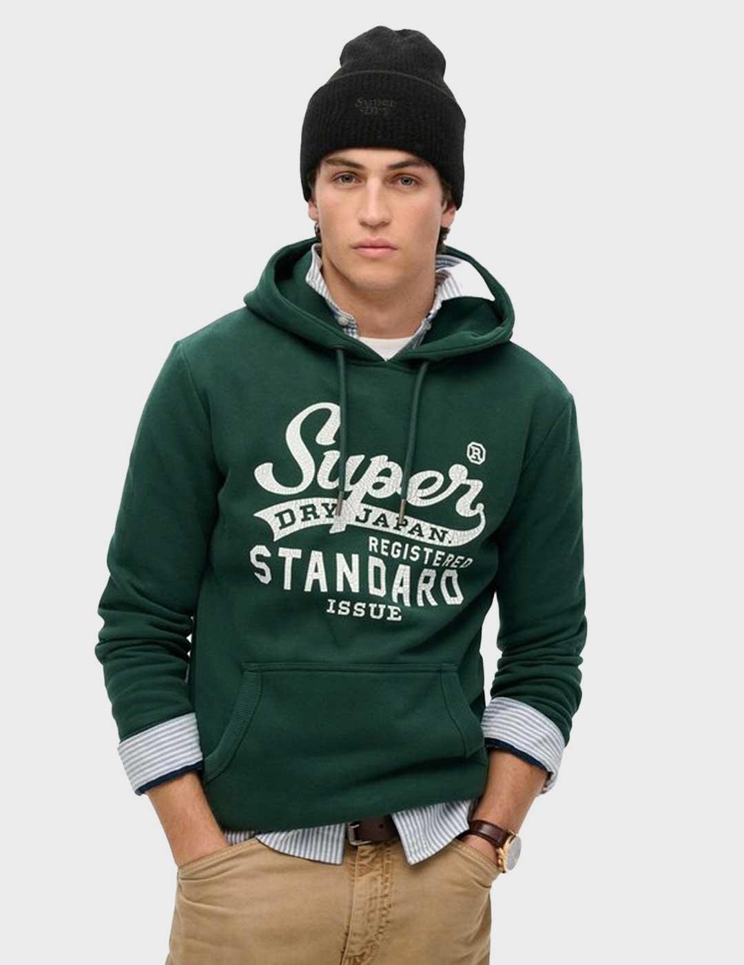 Superdry gorro negro para hombre y mujer