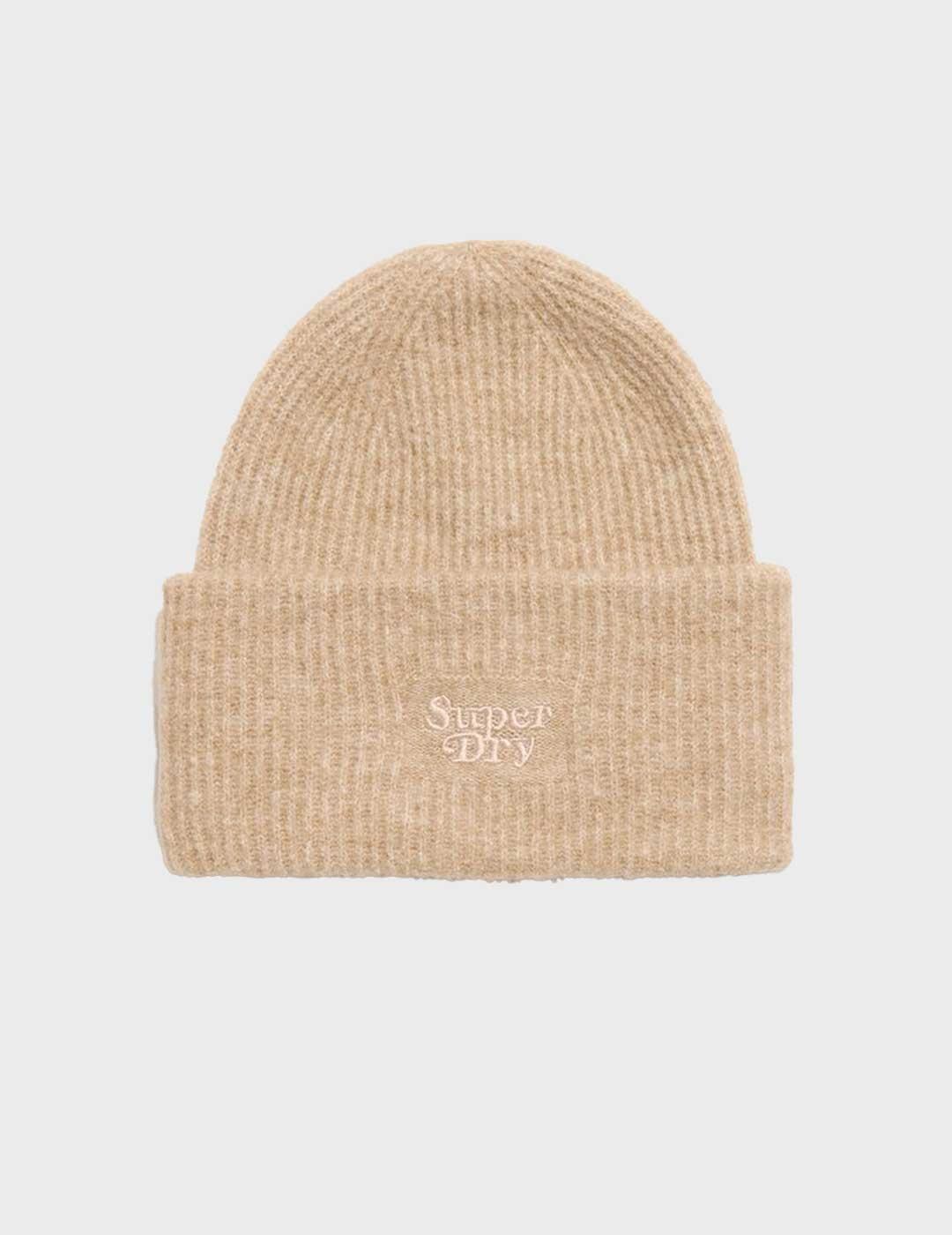 Superdry gorro marrón para hombre y mujer