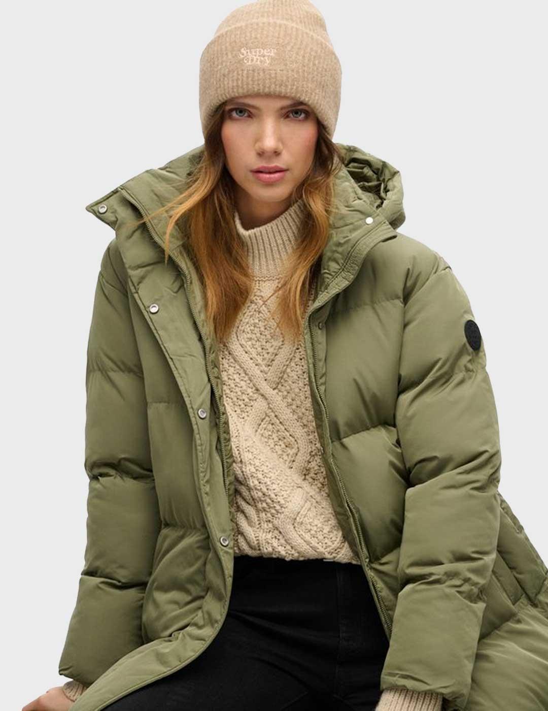 Superdry gorro marrón para hombre y mujer