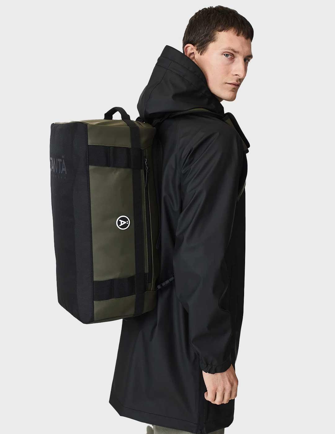 Tanta Rainwear Iji mochila verde deportiva hombre y mujer
