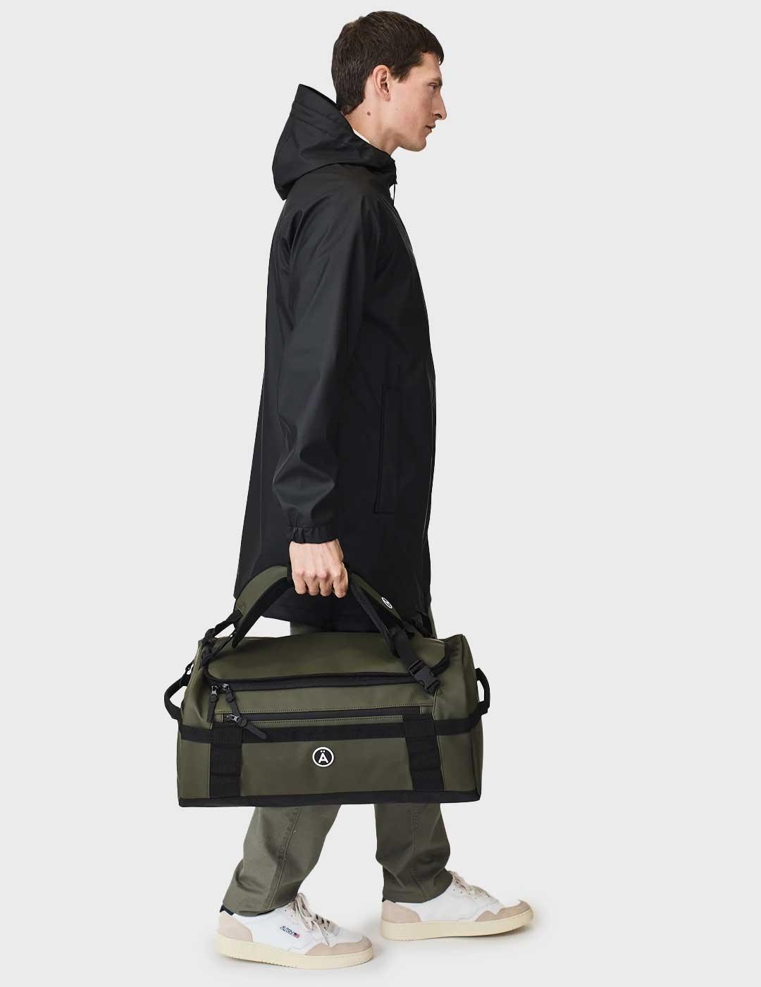 Tanta Rainwear Iji mochila verde deportiva hombre y mujer