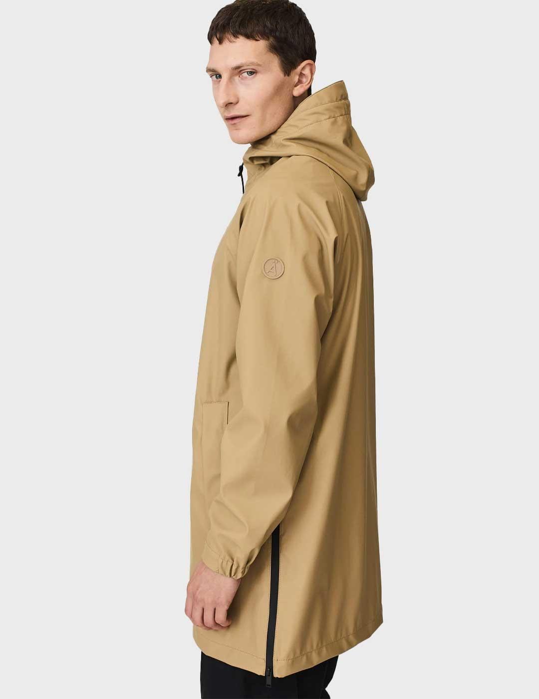 Tanta Rainwear Arashi chaqueta camel impermeable para hombre