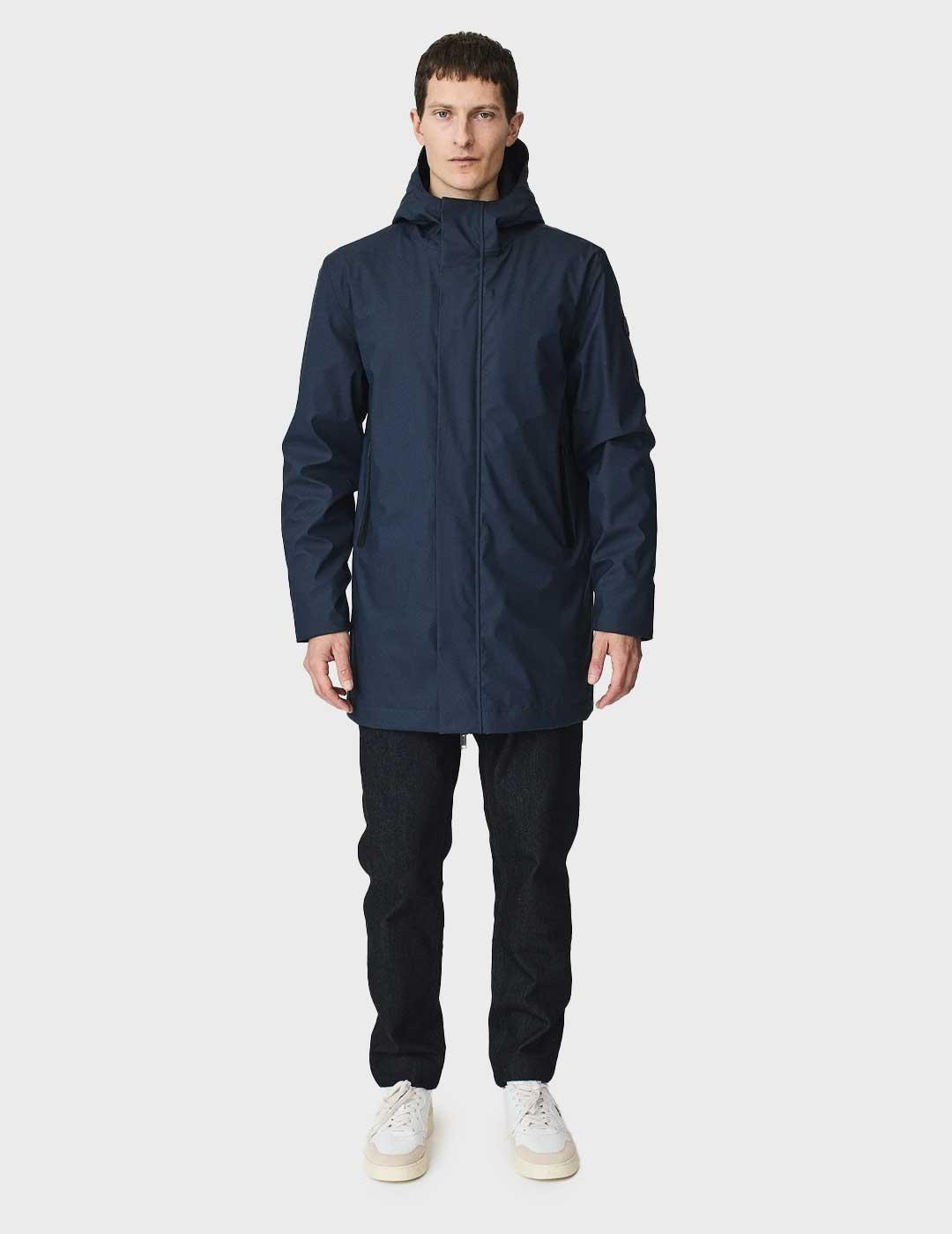 Tanta Rainwear Monetine chaqueta marina impermeable hombre