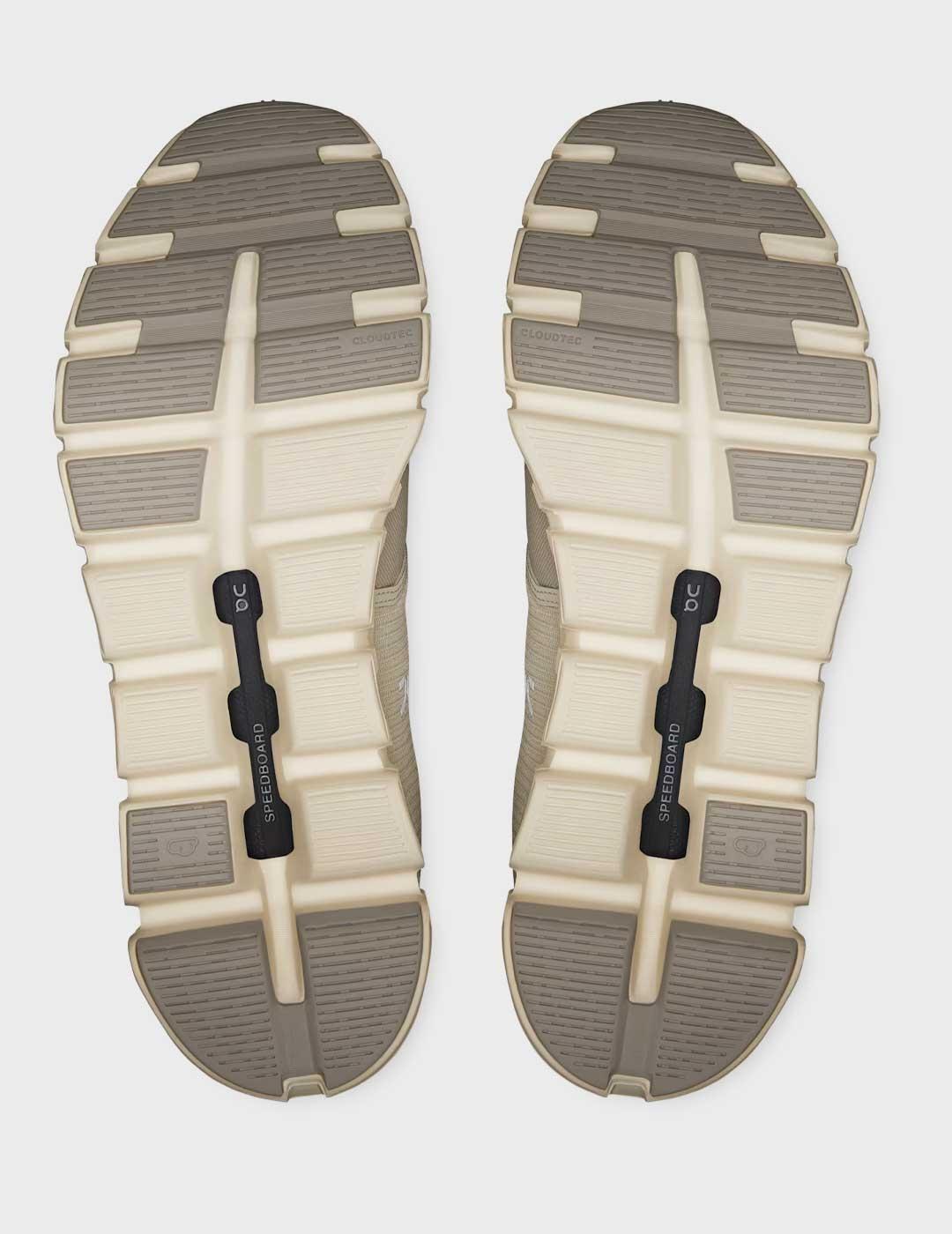 On Running Cloud 6 Wp zapatilla beige para hombre