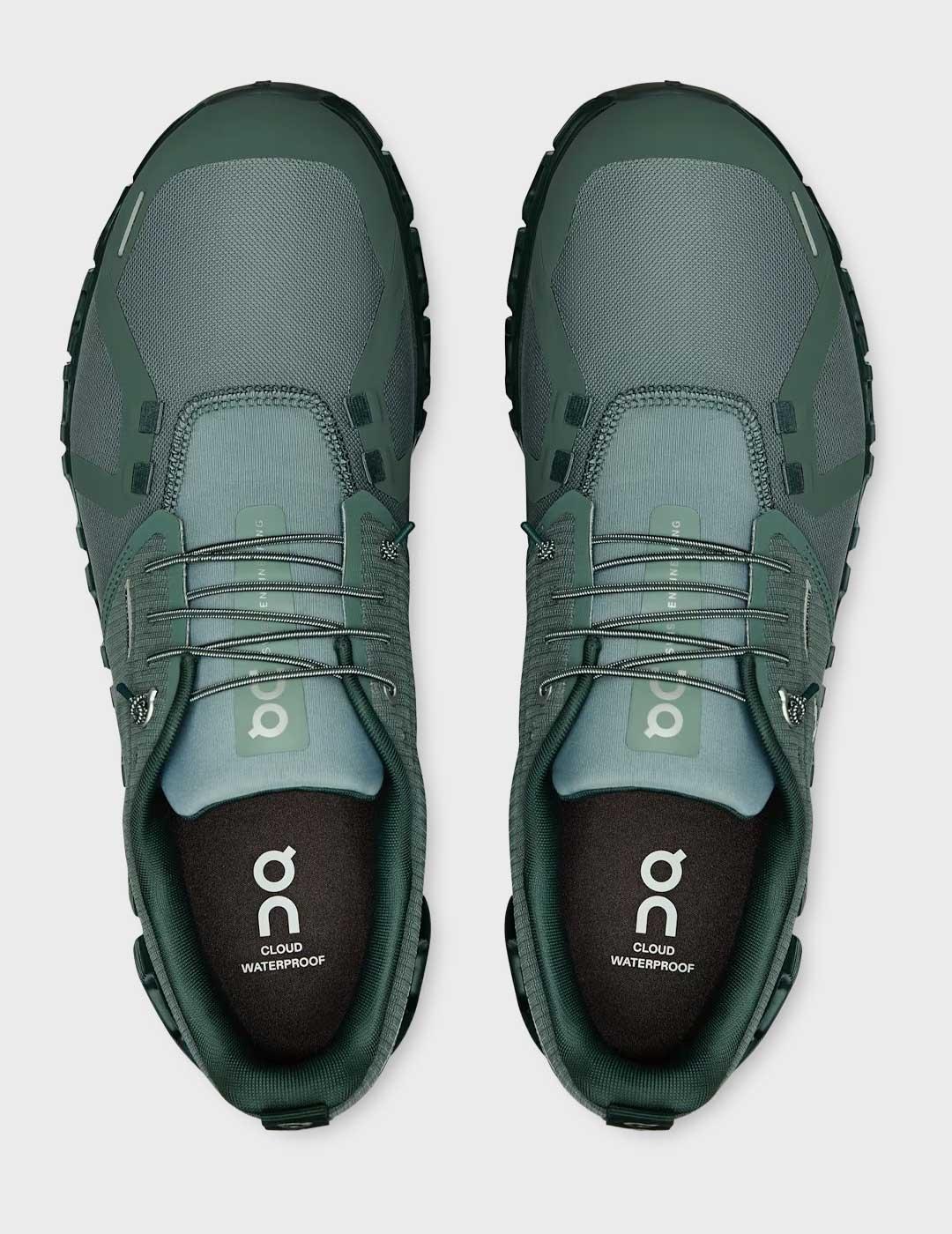 On Running Cloud 6 Wp zapatilla verde para hombre