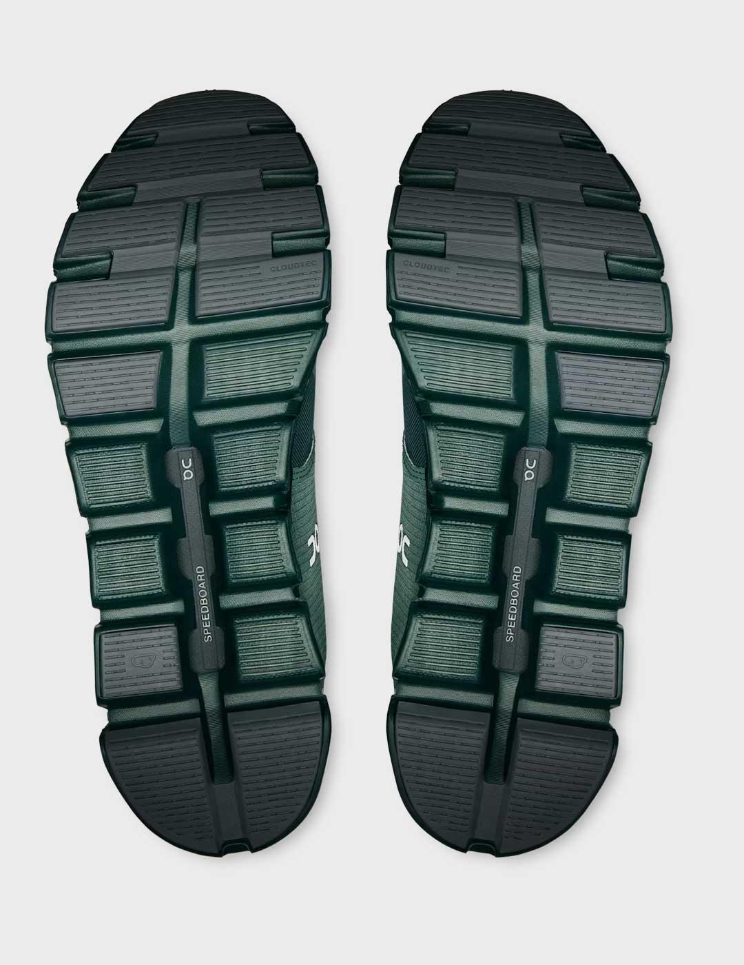 On Running Cloud 6 Wp zapatilla verde para hombre