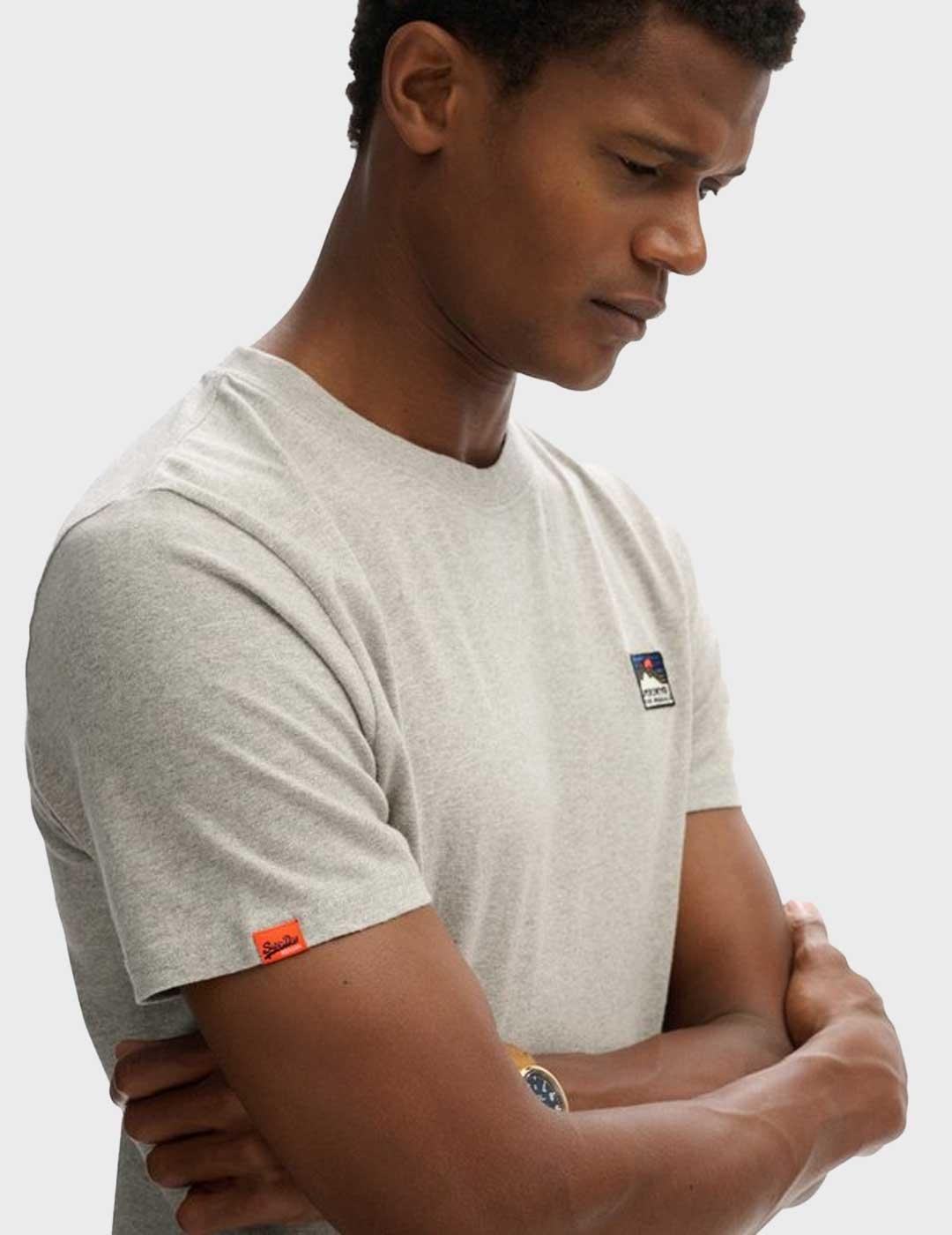 Superdry Great Outdoors camiseta gris para hombre