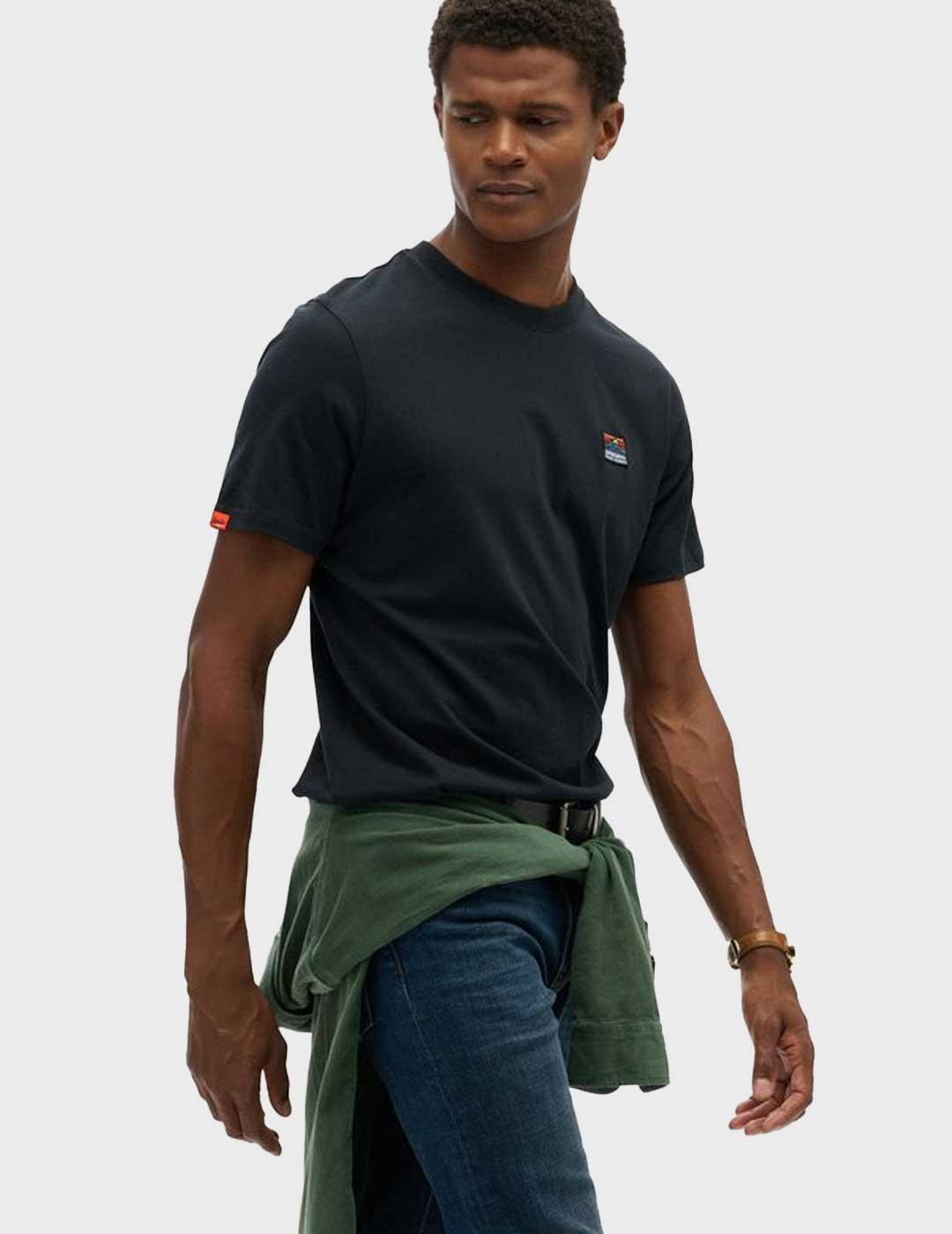 Superdry Great Outdoors camiseta azul marino para hombre