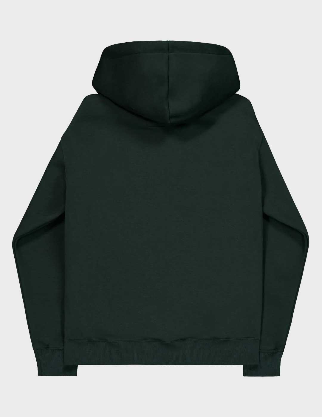 Alpha Basic sudadera verde para hombre