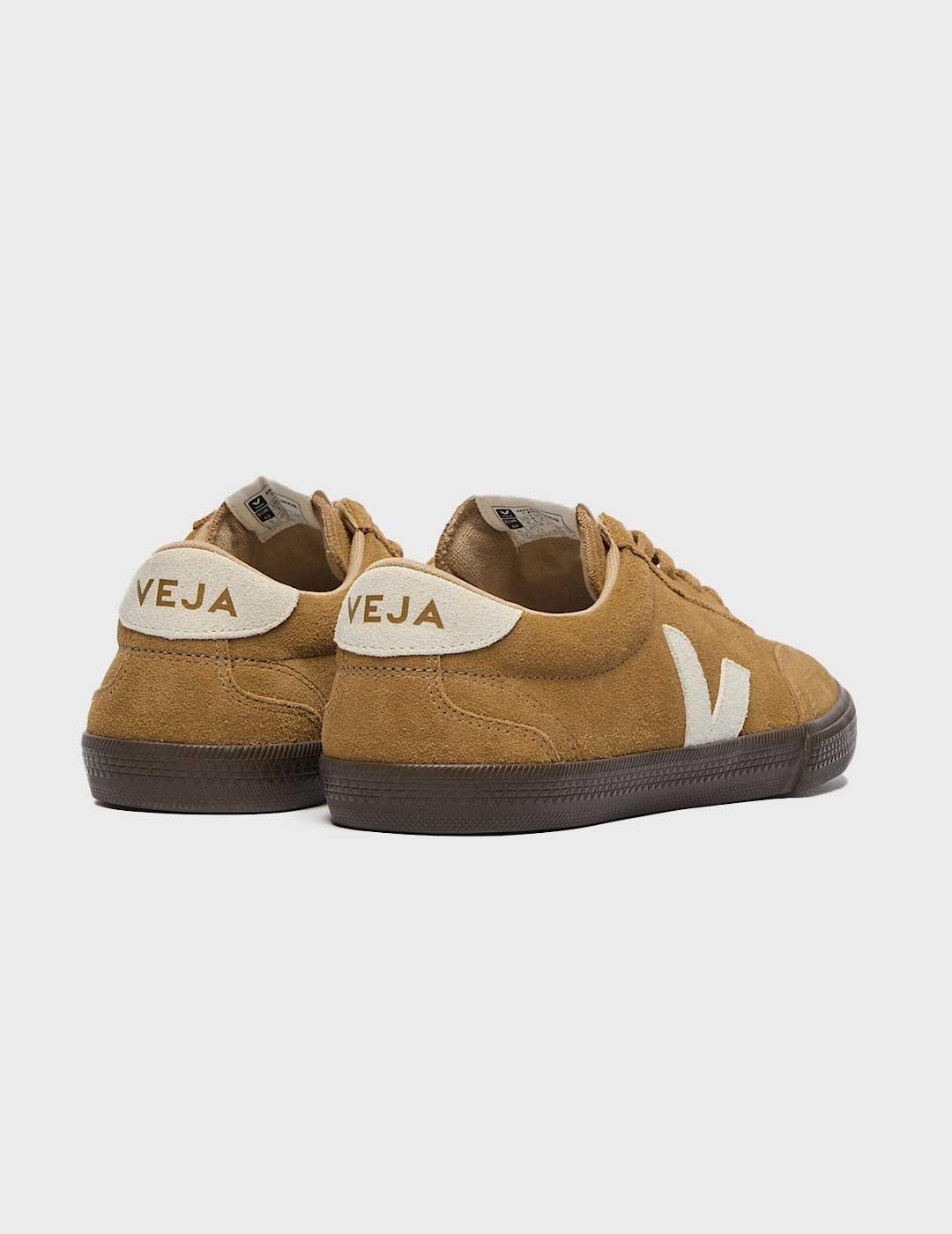 Veja Volley Suede zaptilla marrón para hombre