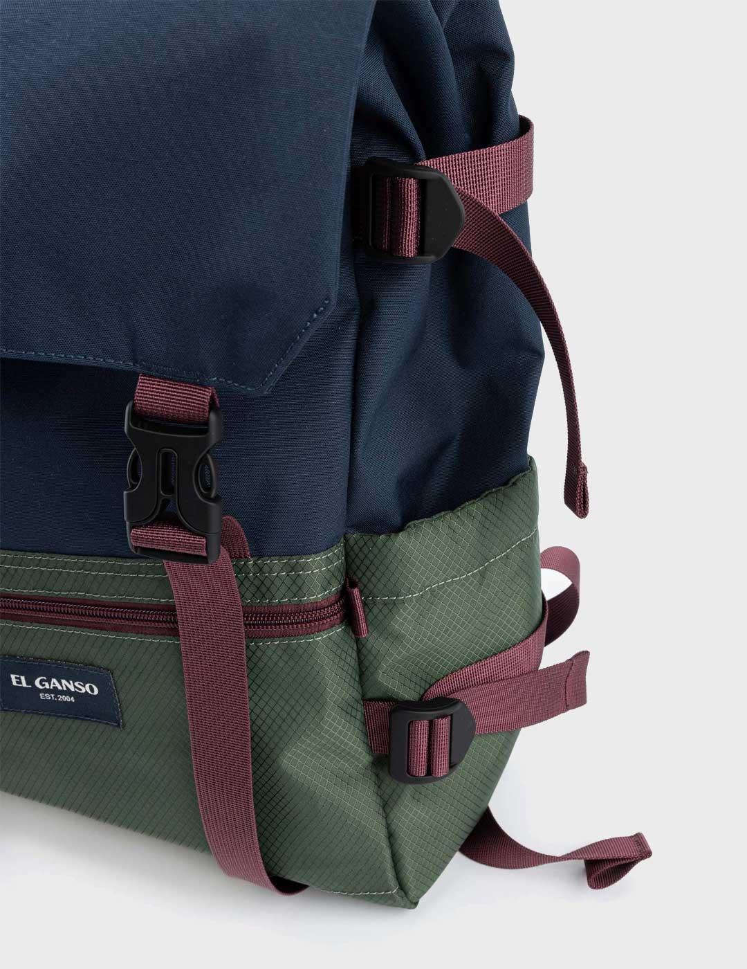 El Ganso Trekking mochila azul marino para hombre y mujer