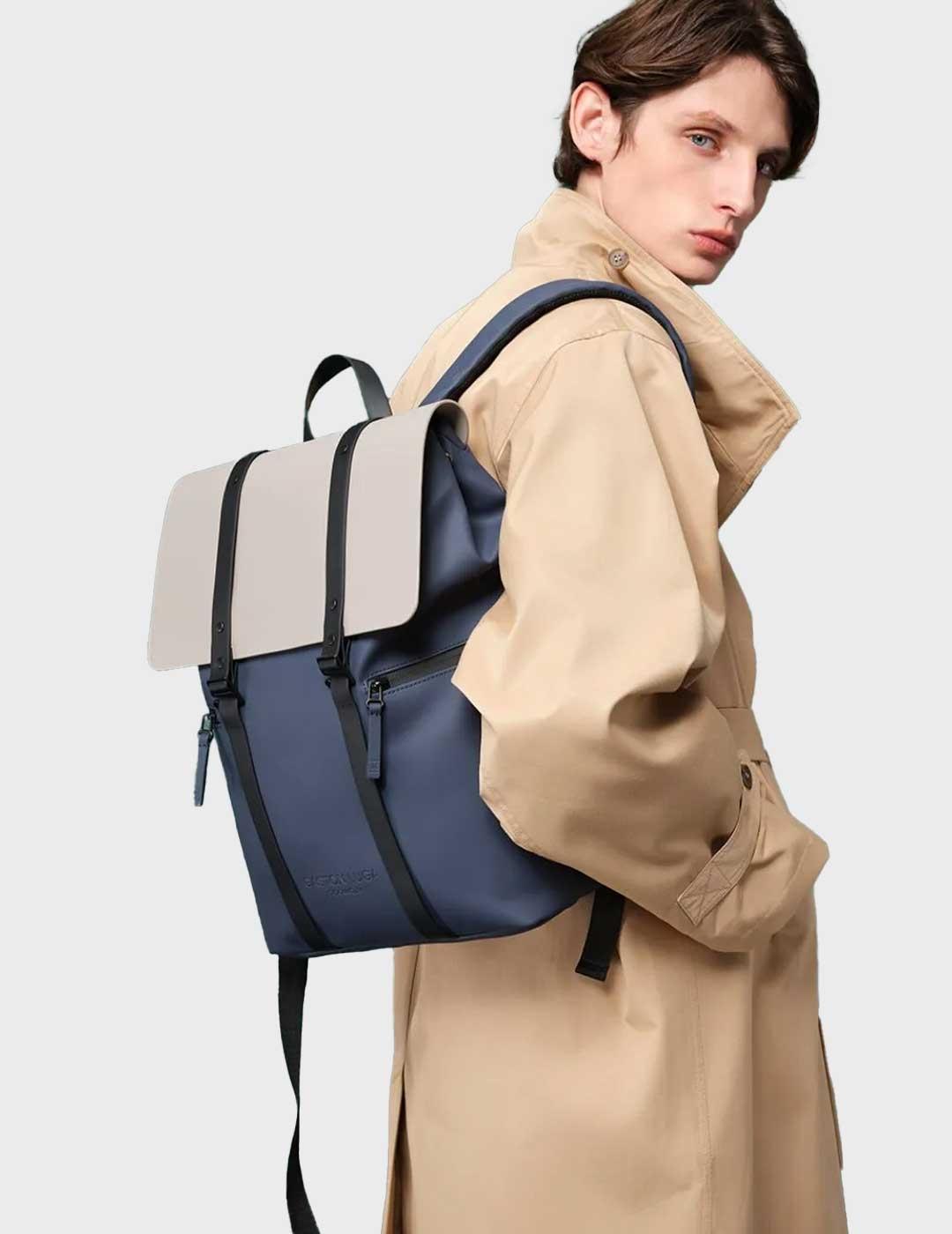 Gastón Luga mochila azul Splash 13 para hombre y mujer