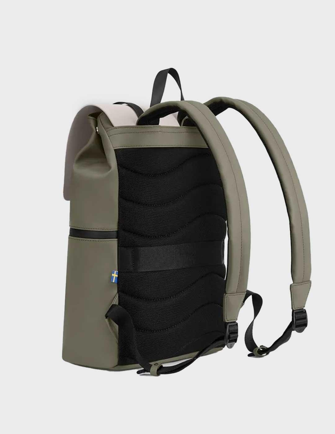 Gastón Luga mochila verde Splash 13 para hombre y mujer