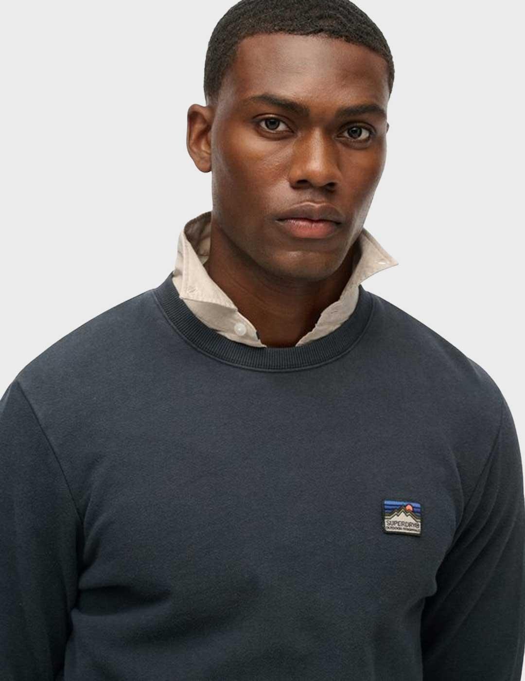 Superdry Great Outdoors sudadera azul marino para hombre
