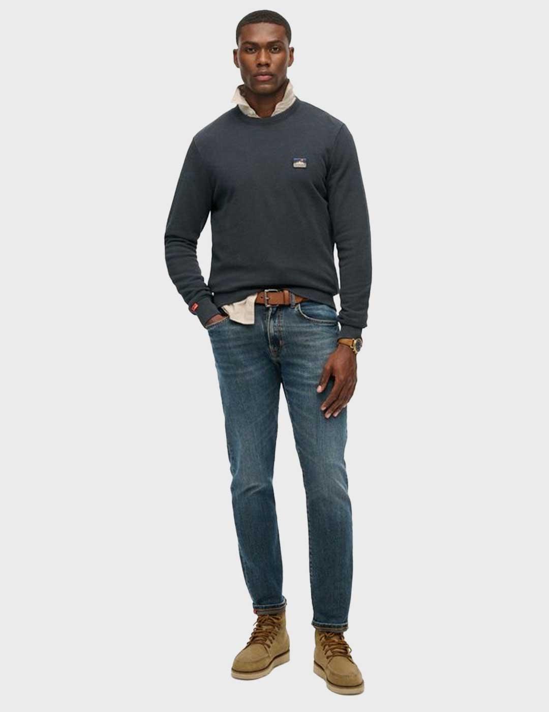 Superdry Great Outdoors sudadera azul marino para hombre