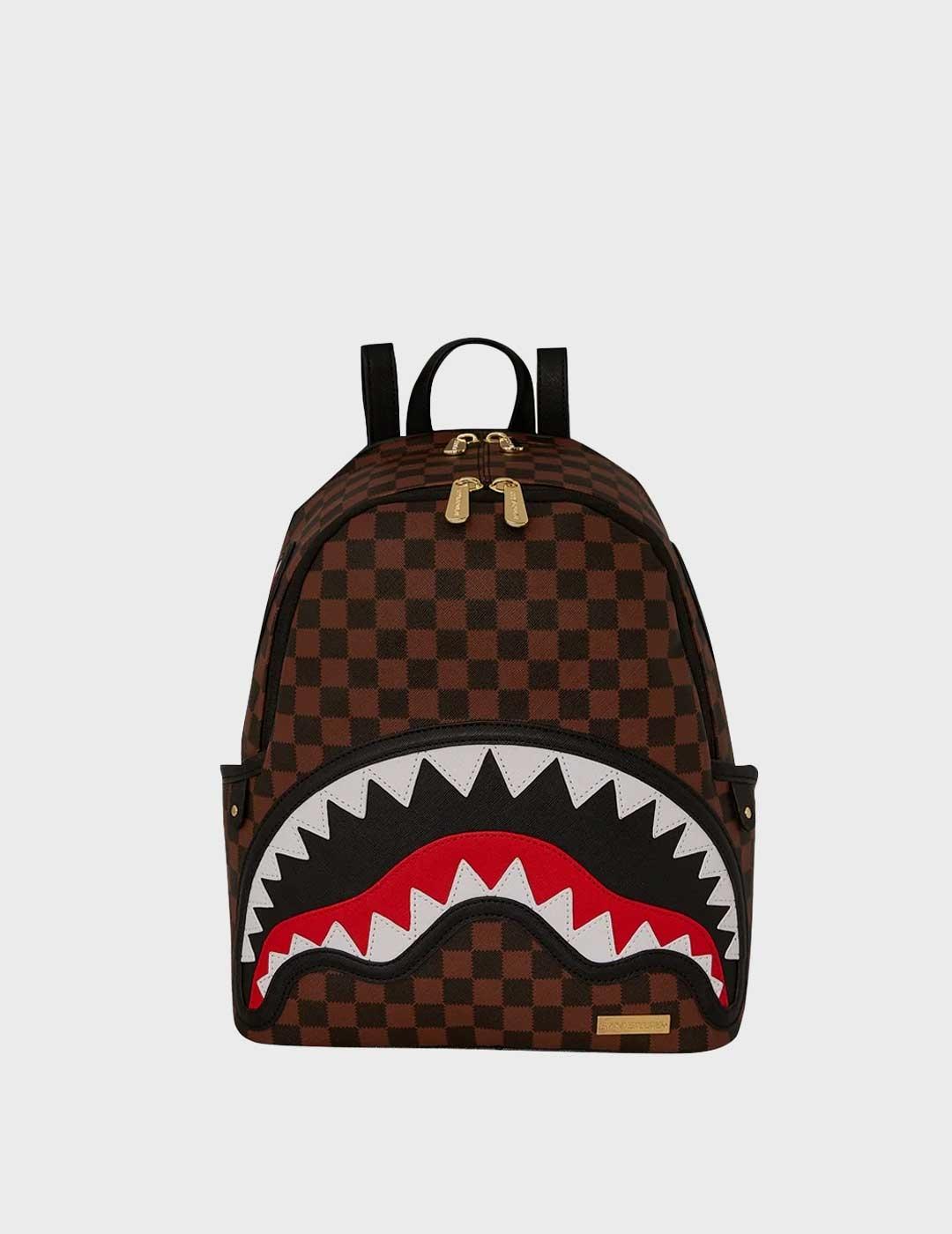 Sprayground Sawtooth Sharks mochila marrón hombre y mujer