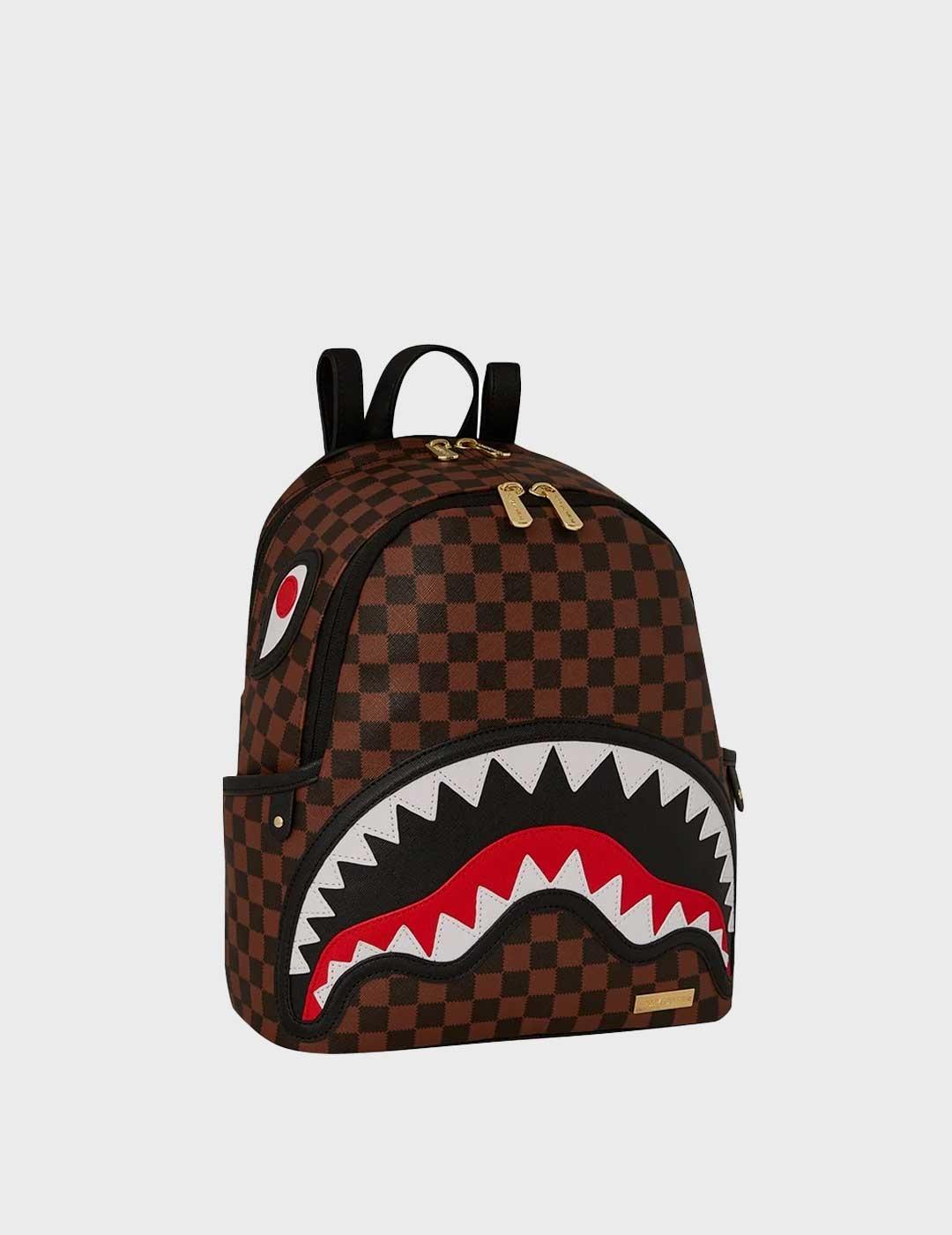 Sprayground Sawtooth Sharks mochila marrón hombre y mujer