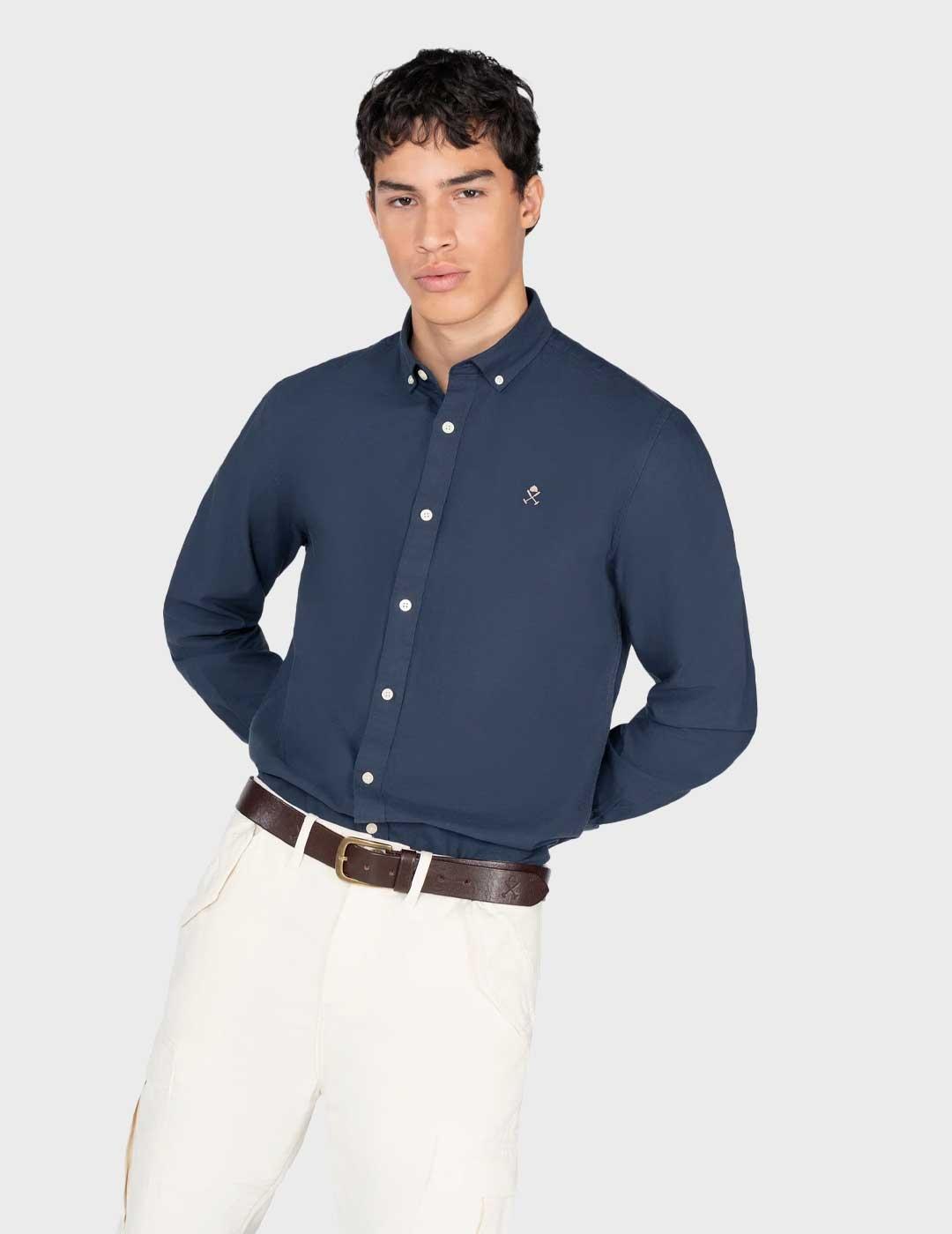 Harper & Neyer Icon camisa azul marino para hombre