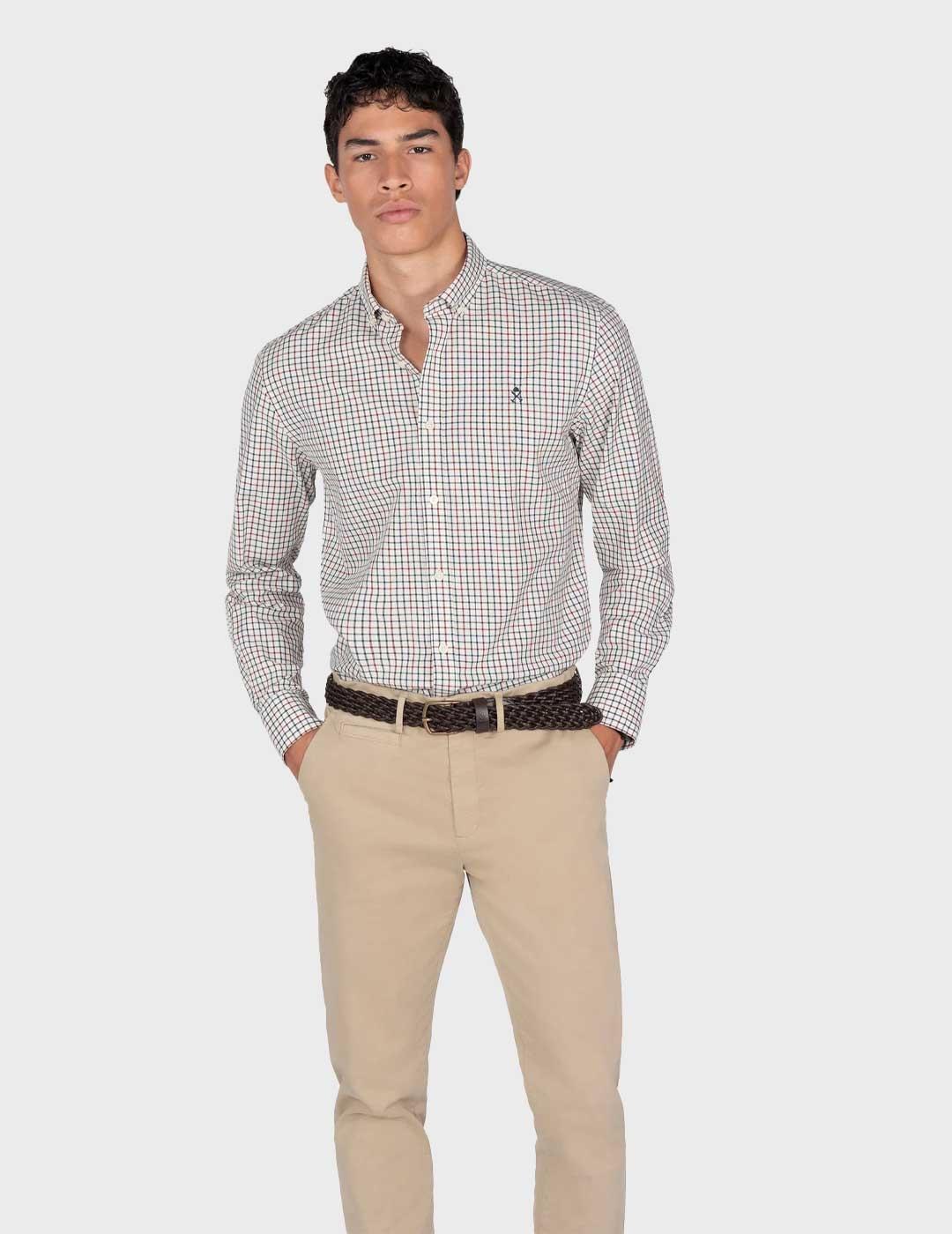 Harper & Neyer Dauphin camisa beige para hombre