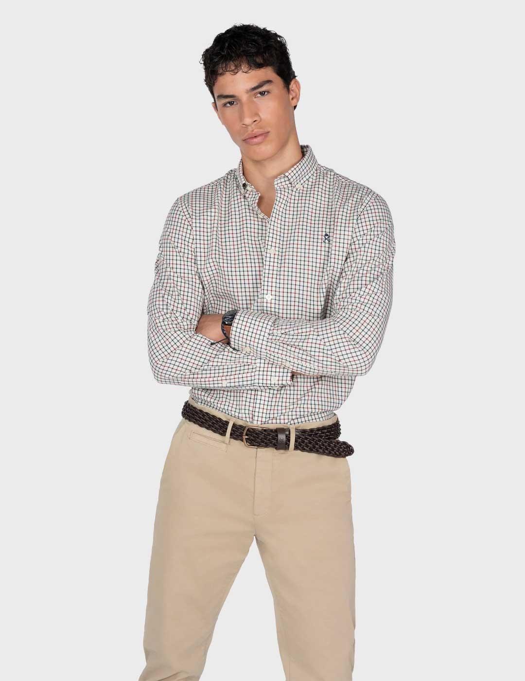 Harper & Neyer Dauphin camisa beige para hombre