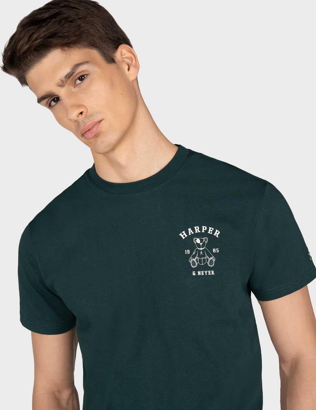 Harper & Neyer Arthur camiseta verde para hombre